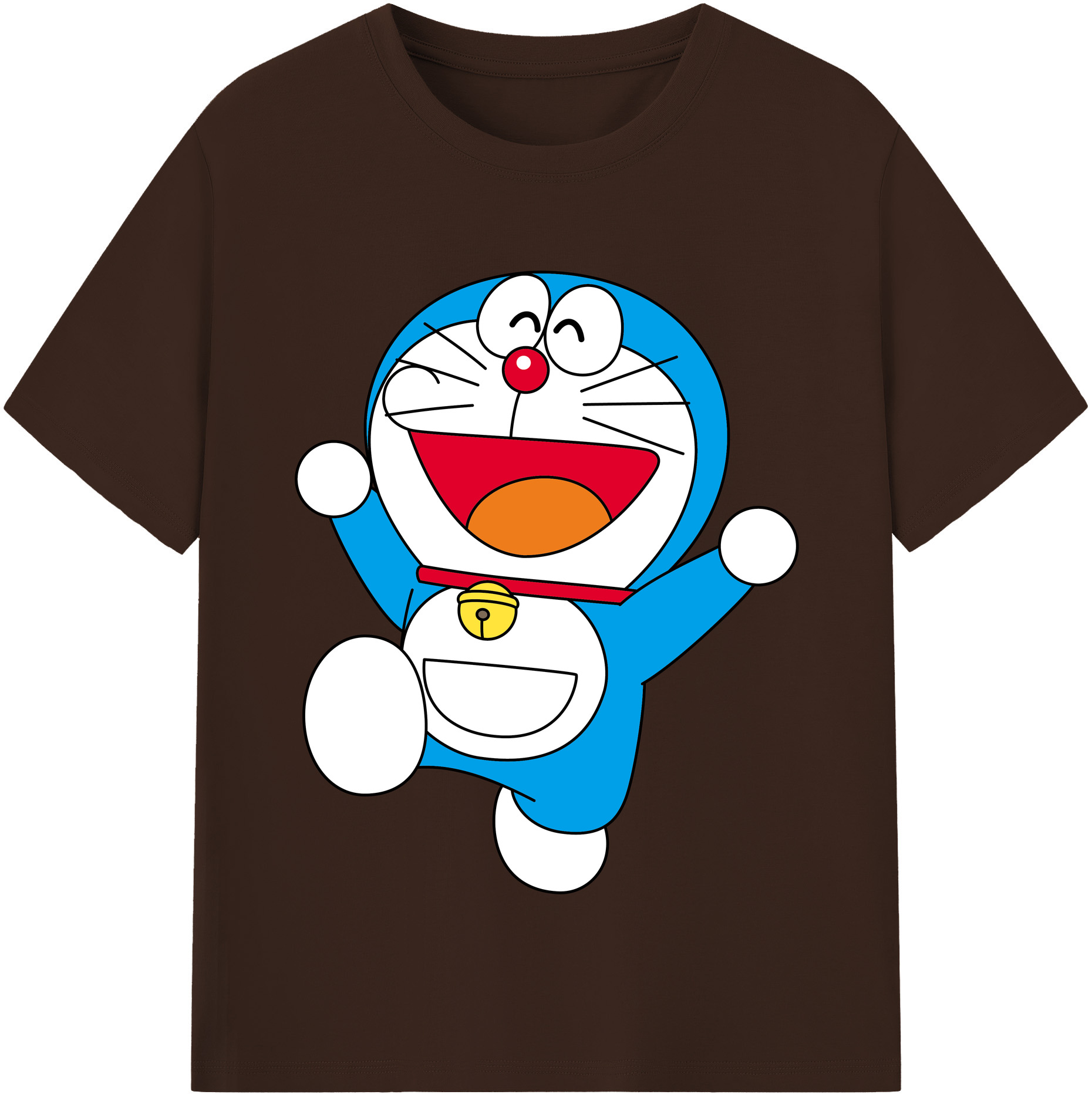 （画像用） ドラえもん Doraemon 綿100％半袖Tシャツ（フロントプリント）