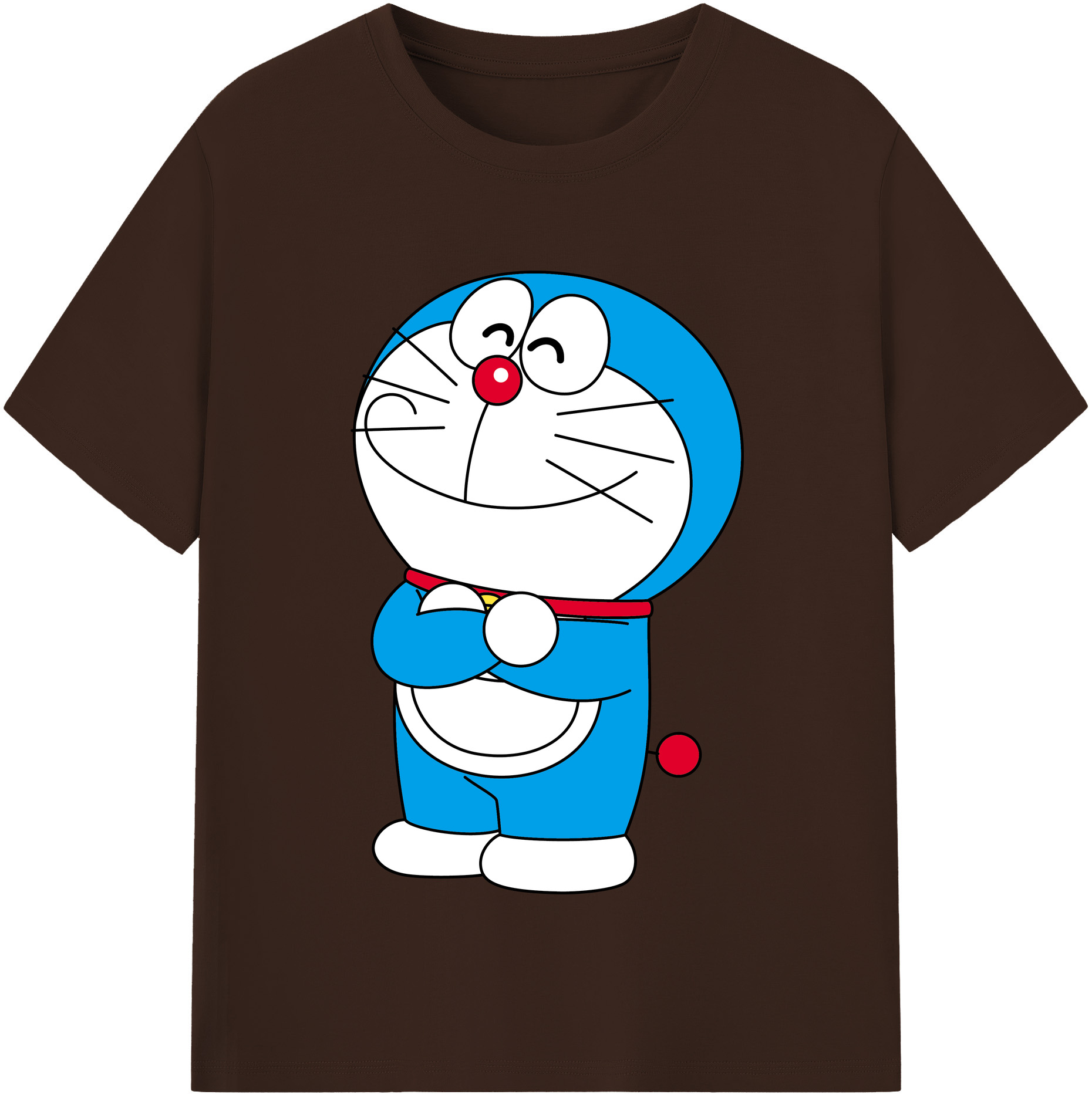 （画像用） ドラえもん Doraemon 綿100％半袖Tシャツ（フロントプリント）