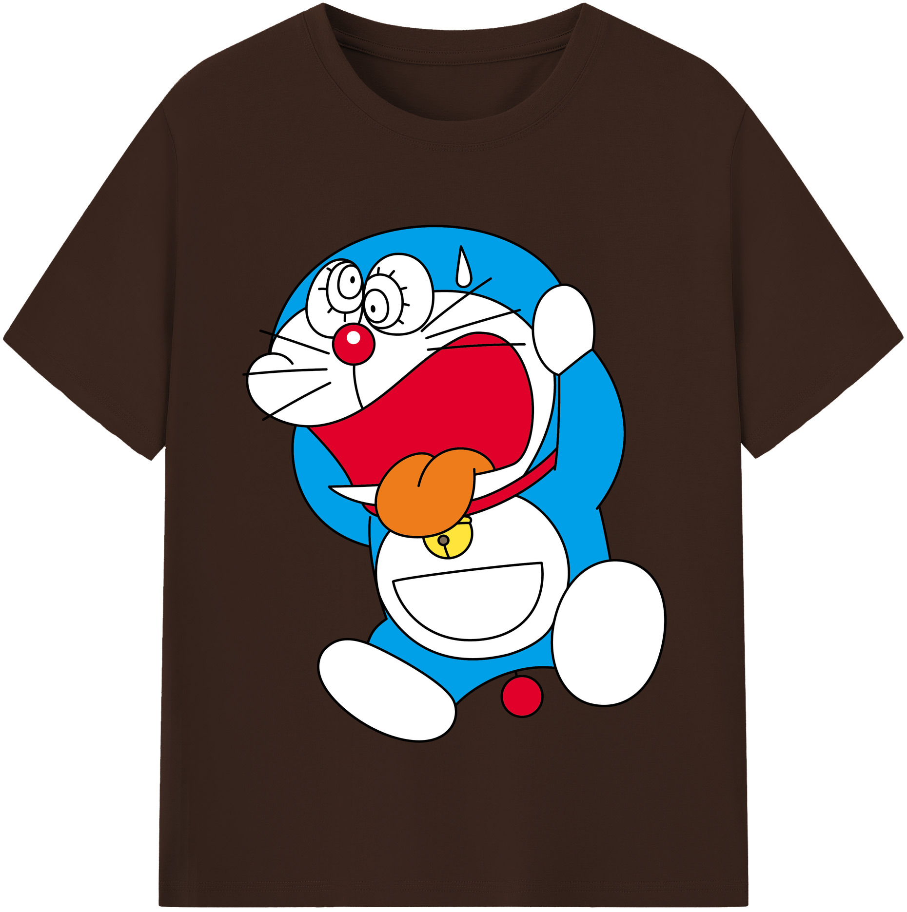 （画像用） ドラえもん Doraemon 綿100％半袖Tシャツ（フロントプリント）