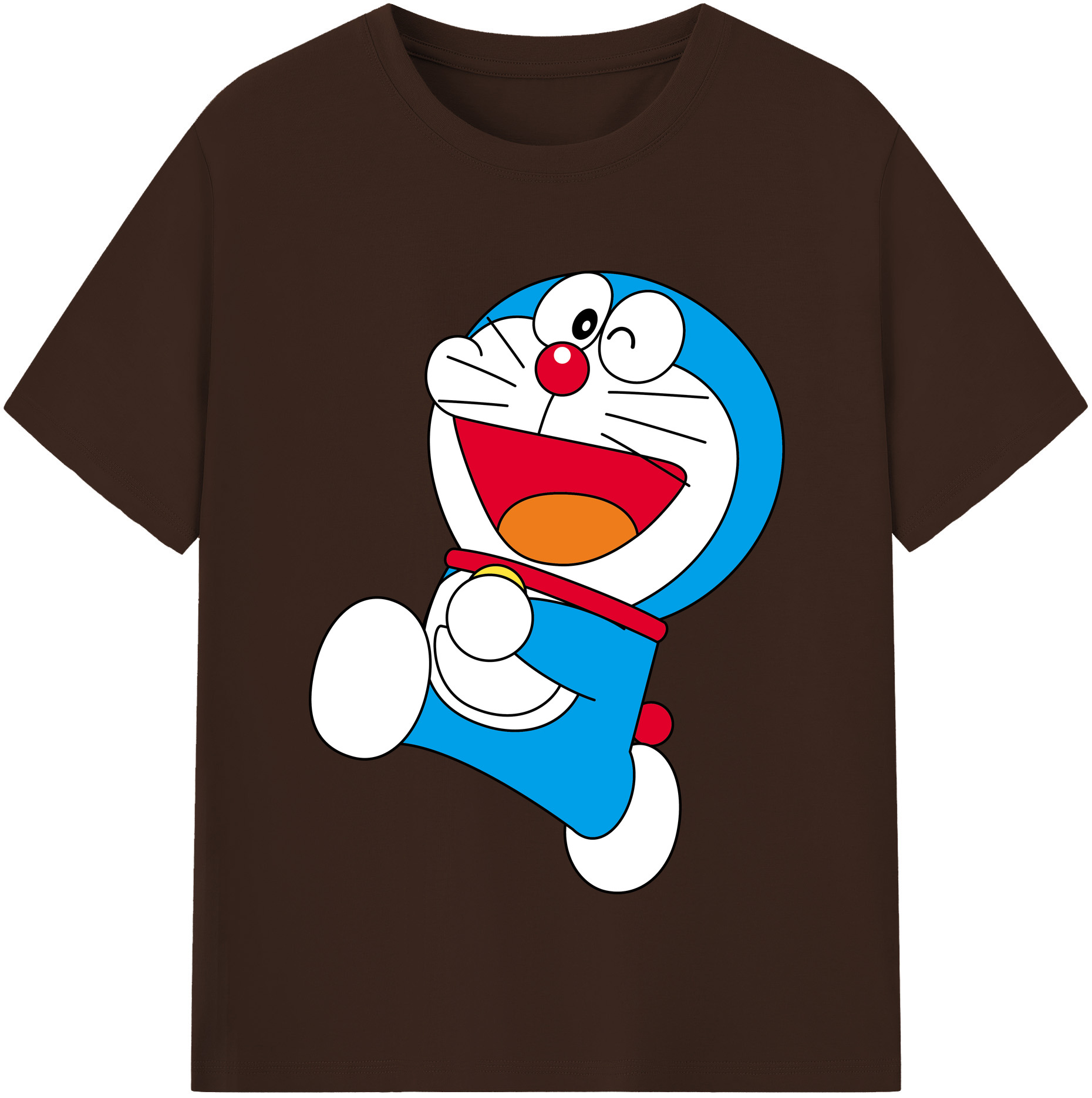 （画像用） ドラえもん Doraemon 綿100％半袖Tシャツ（フロントプリント）