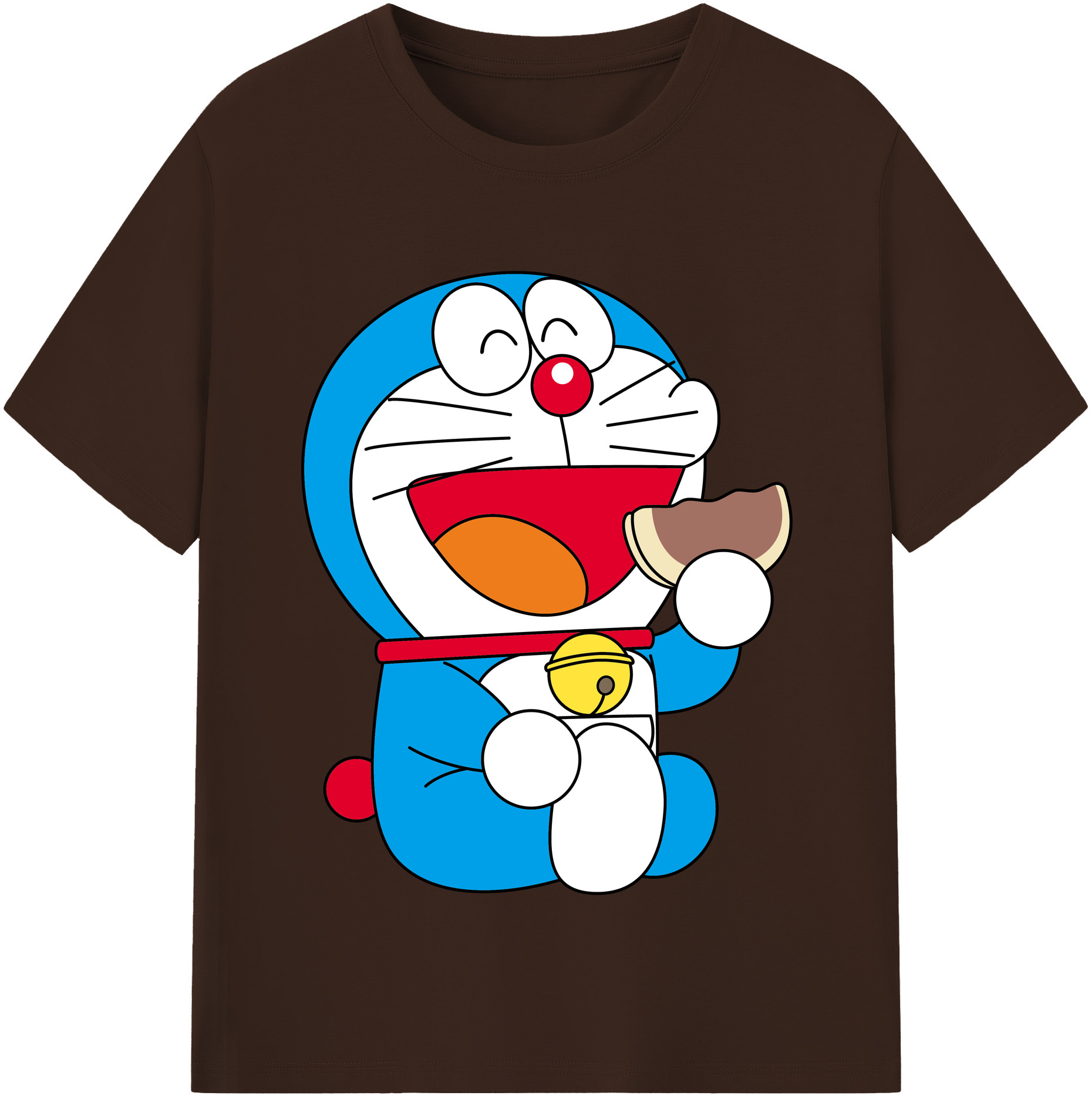 （画像用） ドラえもん Doraemon 綿100％半袖Tシャツ（フロントプリント）