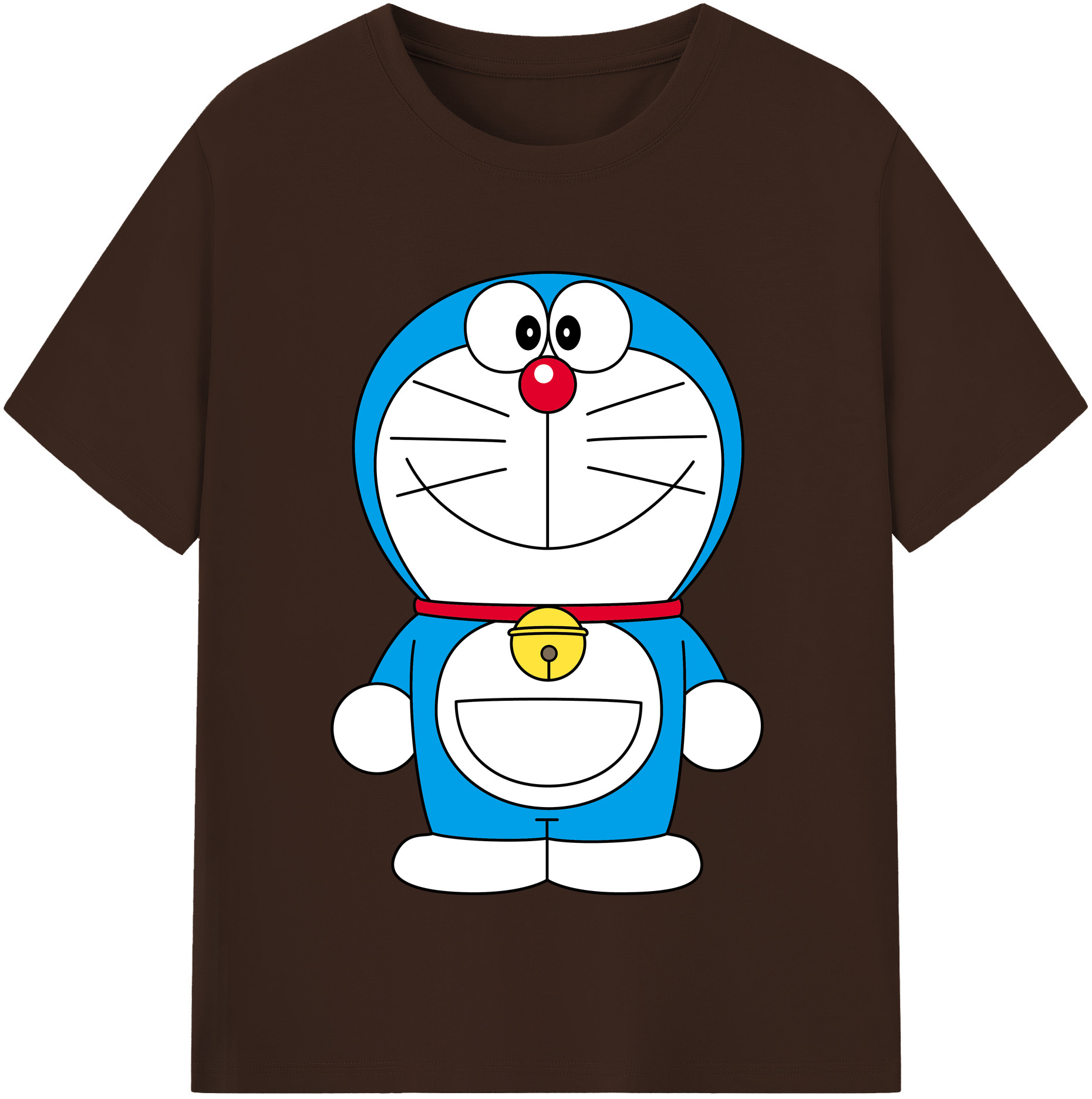（画像用） ドラえもん Doraemon 綿100％半袖Tシャツ（フロントプリント）