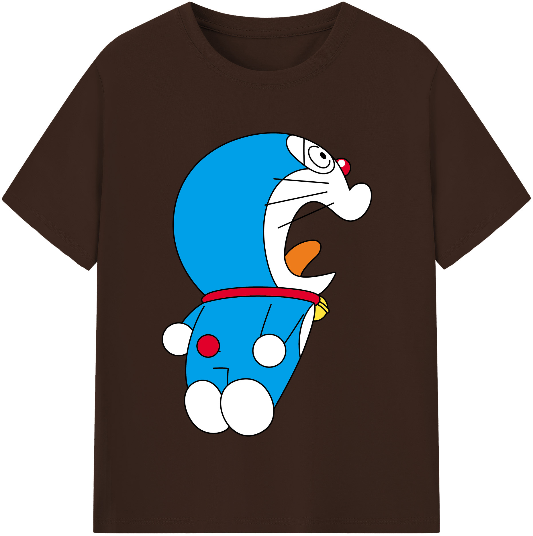 （画像用） ドラえもん Doraemon 綿100％半袖Tシャツ（フロントプリント）