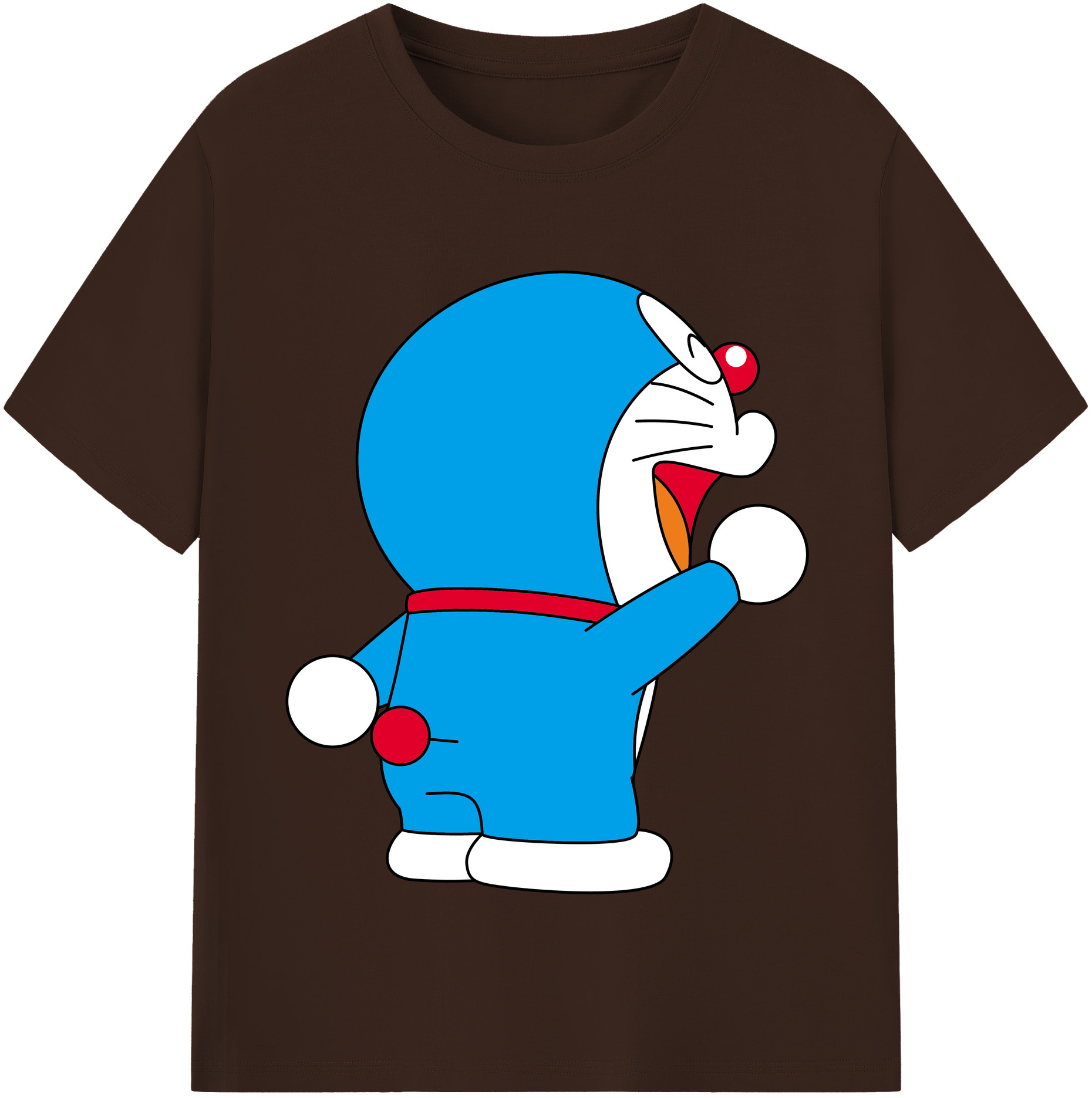 （画像用） ドラえもん Doraemon 綿100％半袖Tシャツ（フロントプリント）