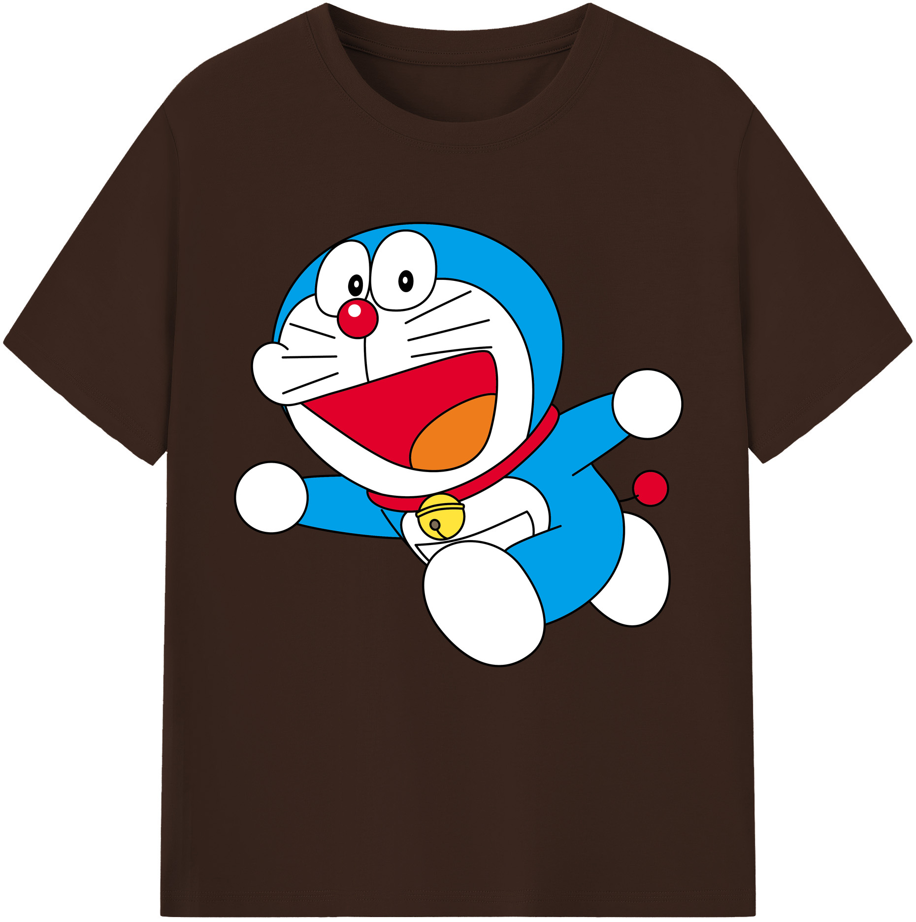 （画像用） ドラえもん Doraemon 綿100％半袖Tシャツ（フロントプリント）