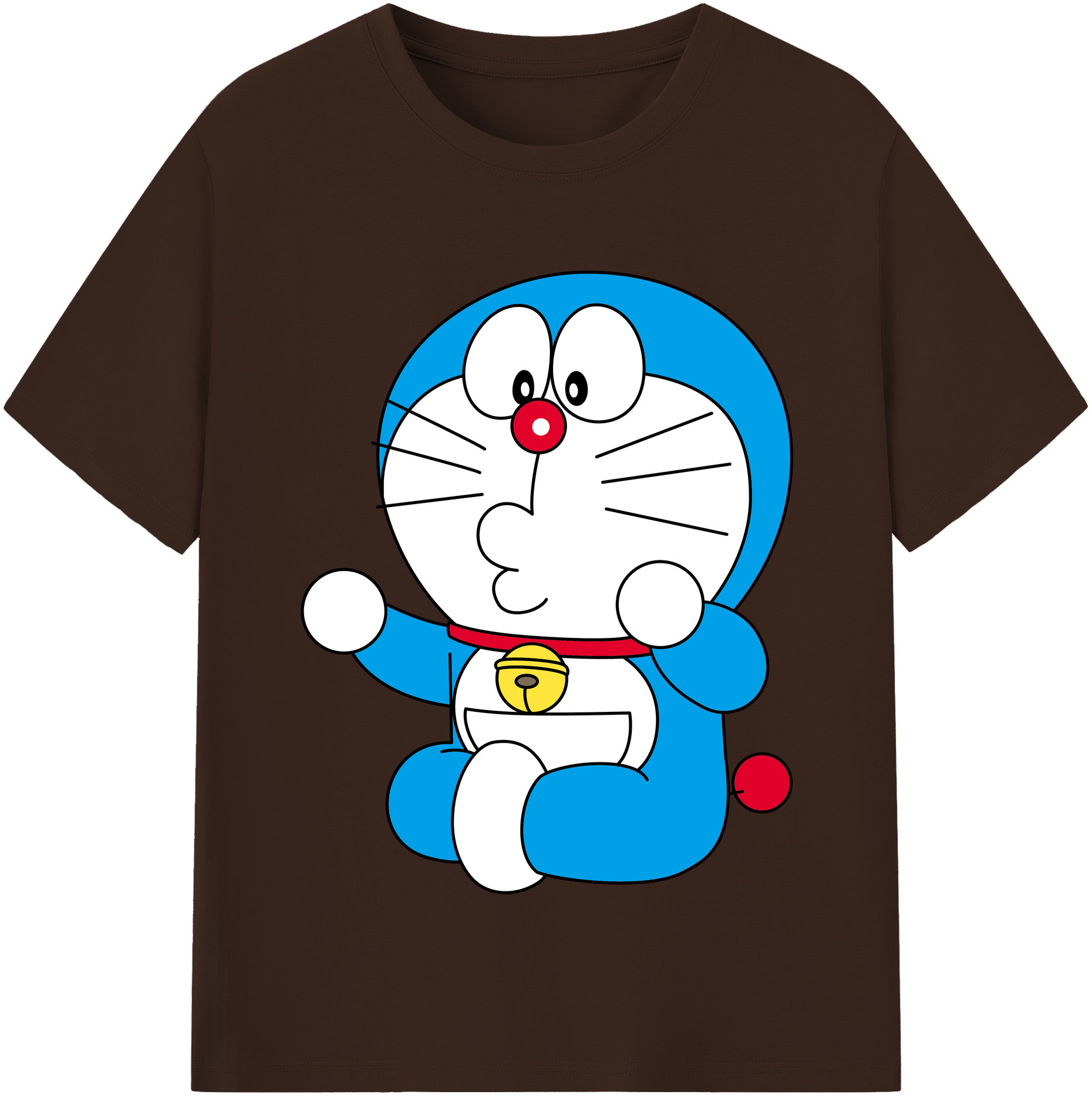 （画像用） ドラえもん Doraemon 綿100％半袖Tシャツ（フロントプリント）