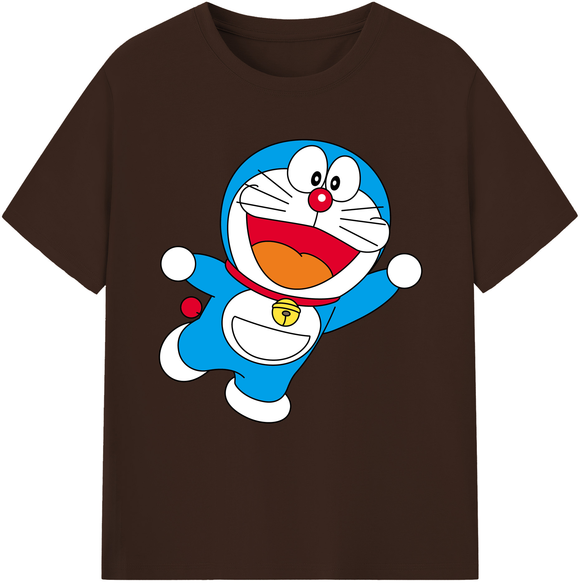 （画像用） ドラえもん Doraemon 綿100％半袖Tシャツ（フロントプリント）