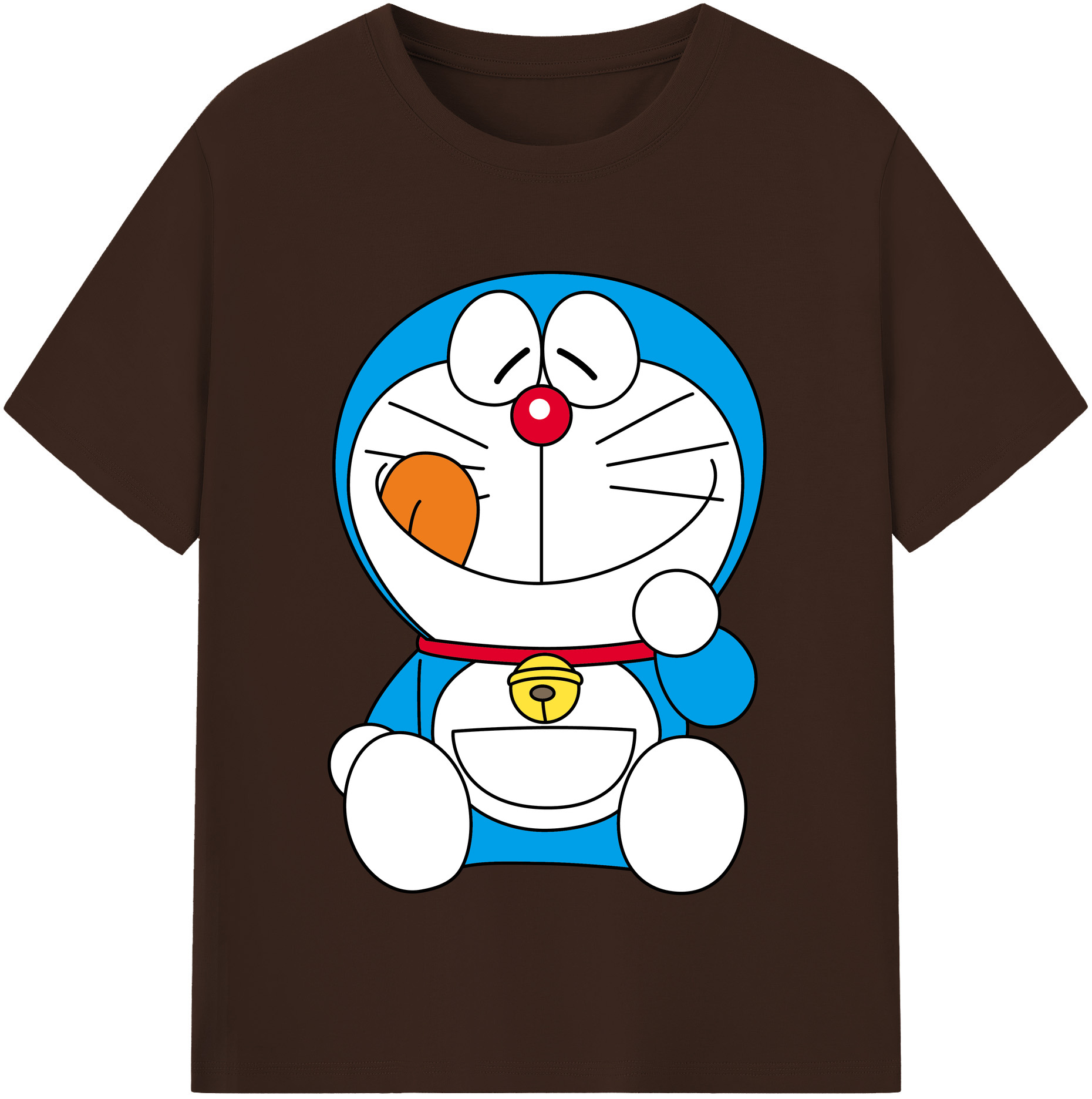 （画像用） ドラえもん Doraemon 綿100％半袖Tシャツ（フロントプリント）
