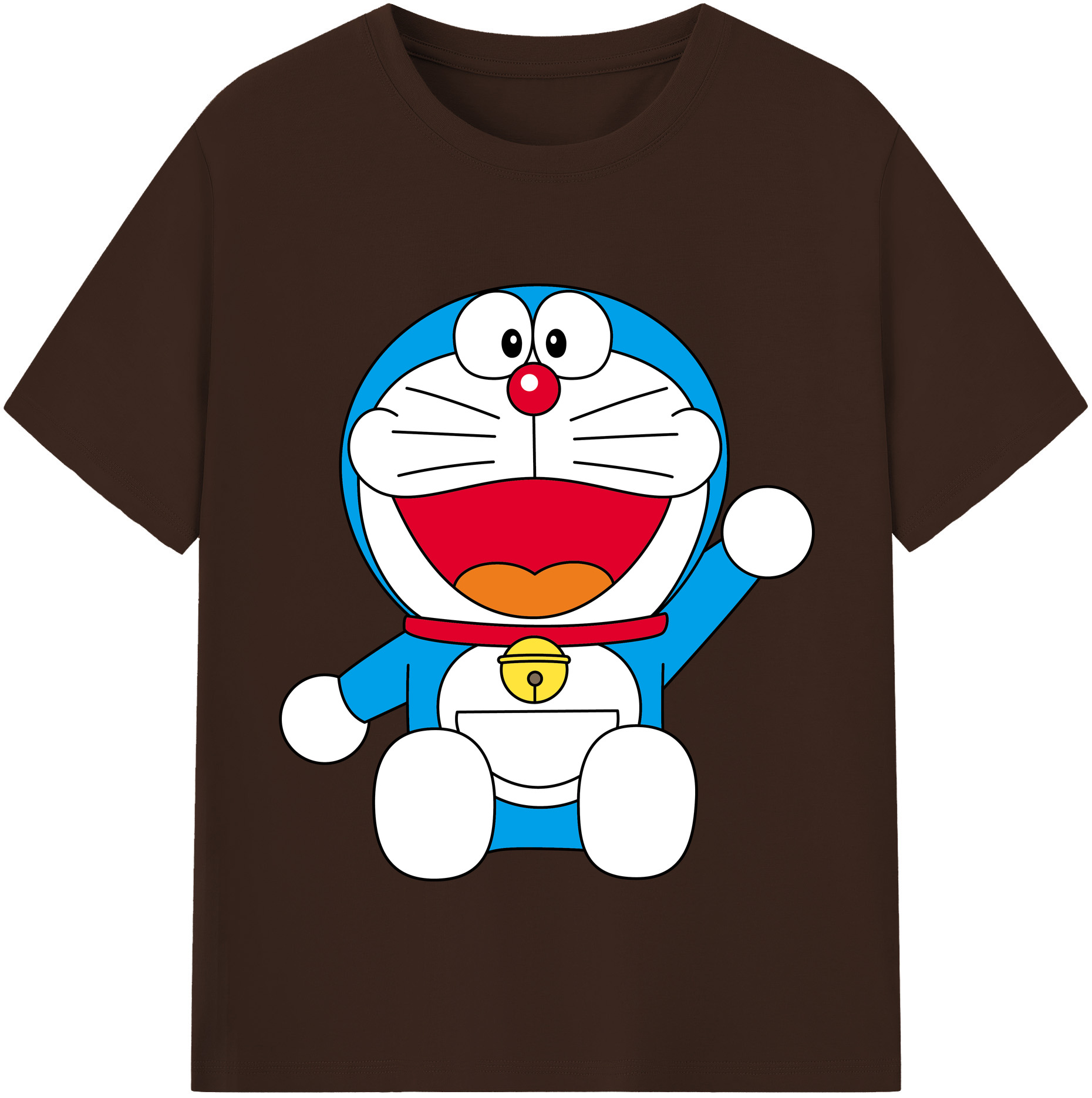 （画像用） ドラえもん Doraemon 綿100％半袖Tシャツ（フロントプリント）