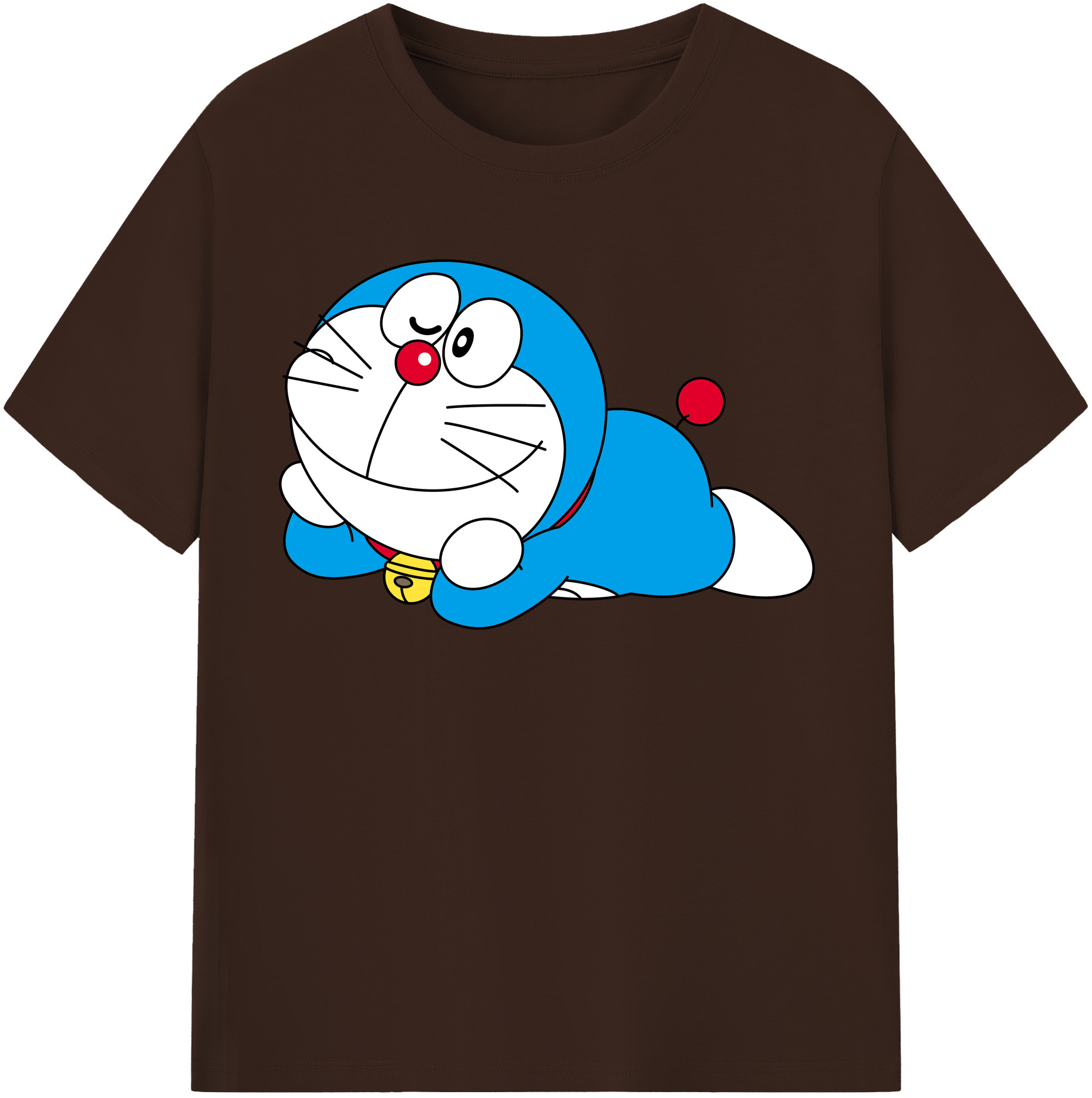 （画像用） ドラえもん Doraemon 綿100％半袖Tシャツ（フロントプリント）