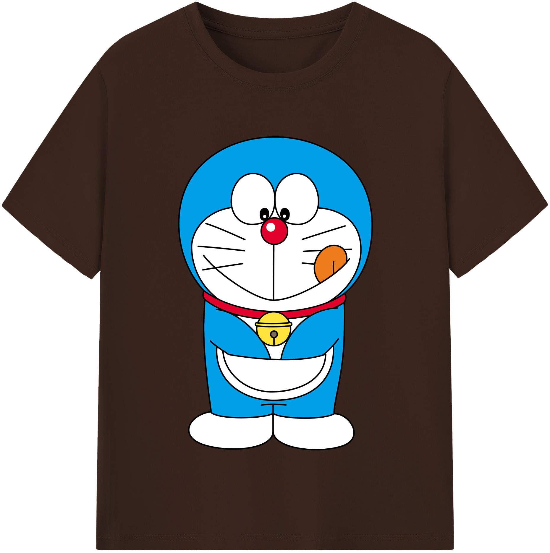 （画像用） ドラえもん Doraemon 綿100％半袖Tシャツ（フロントプリント）