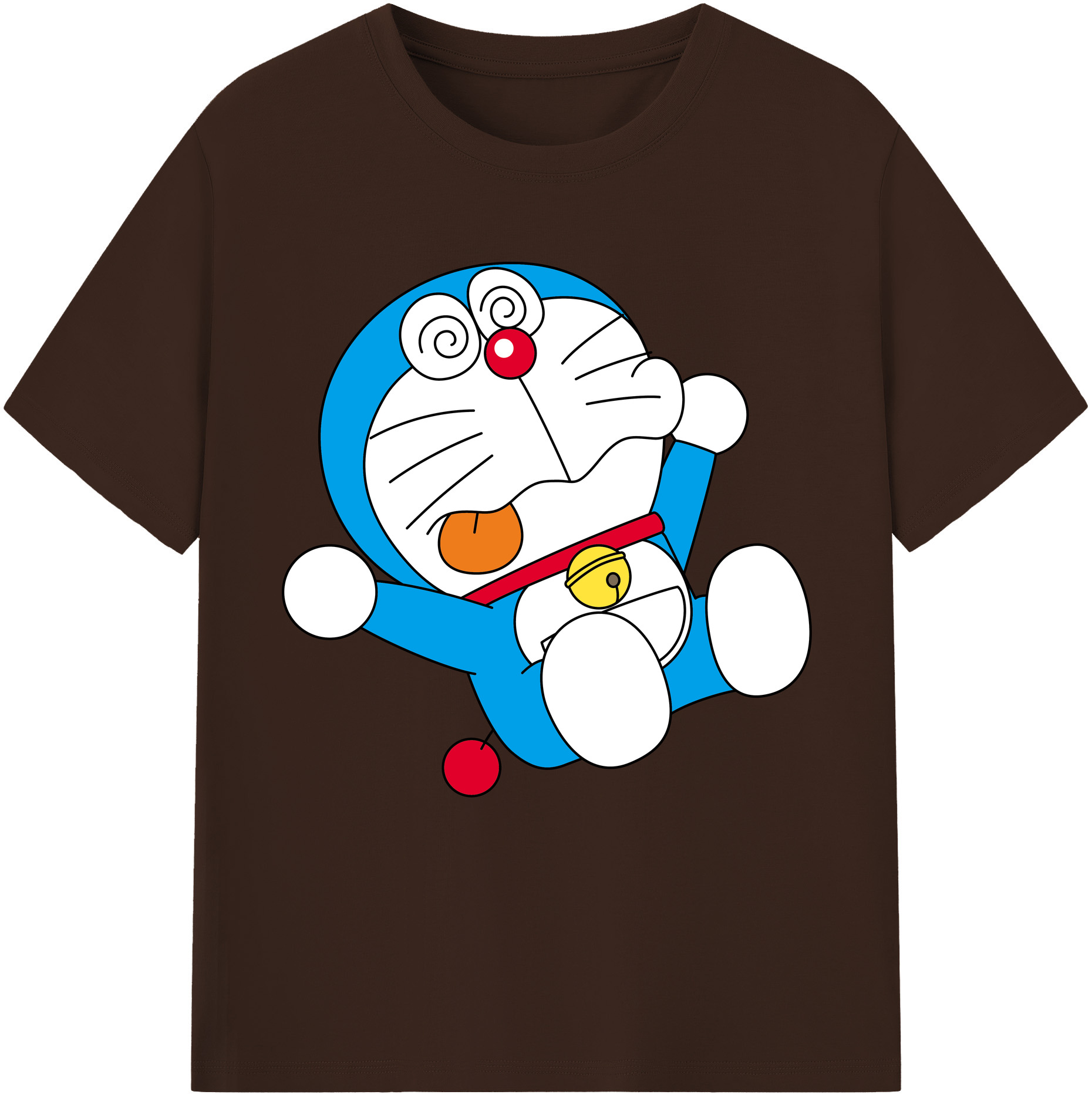 （画像用） ドラえもん Doraemon 綿100％半袖Tシャツ（フロントプリント）
