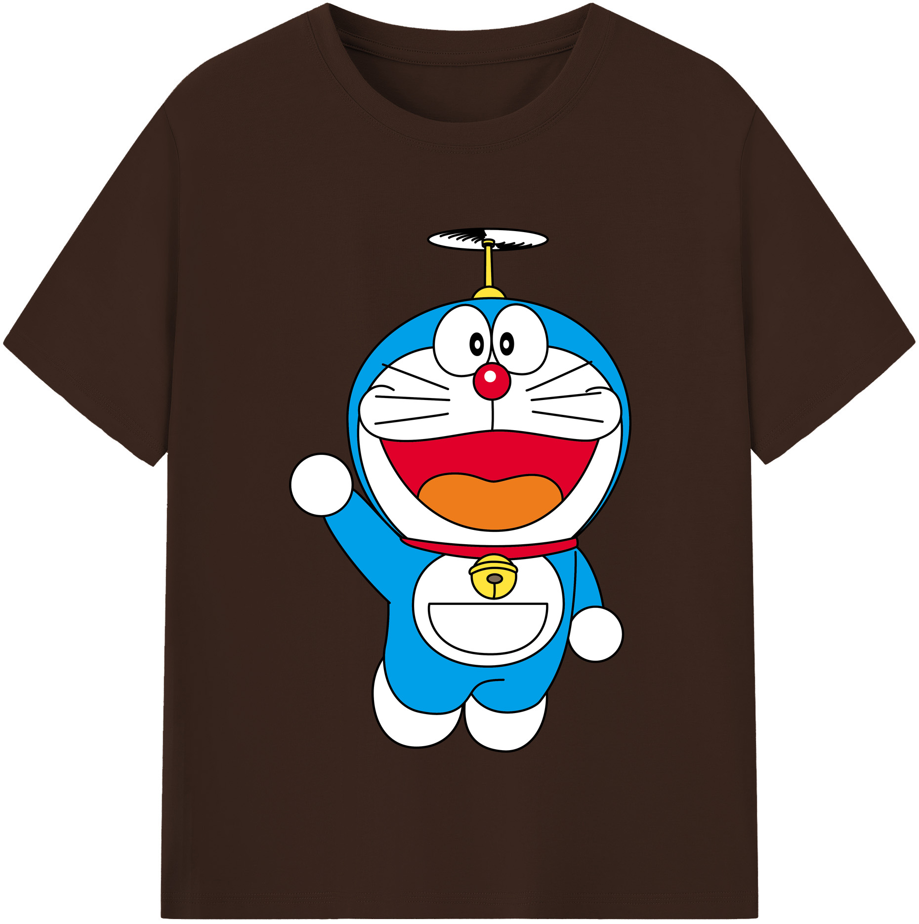 （画像用） ドラえもん Doraemon 綿100％半袖Tシャツ（フロントプリント）
