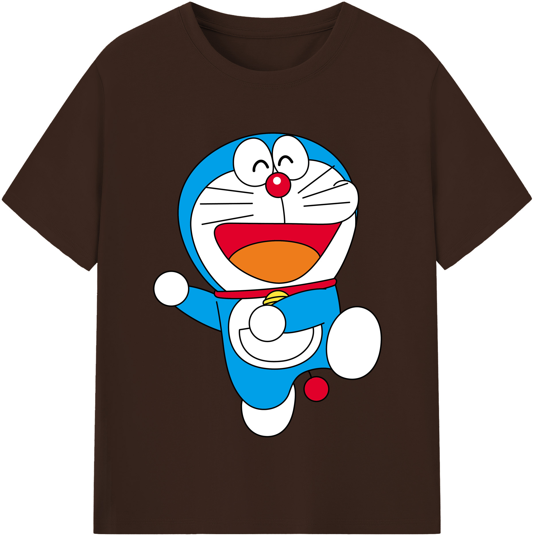 （画像用） ドラえもん Doraemon 綿100％半袖Tシャツ（フロントプリント）