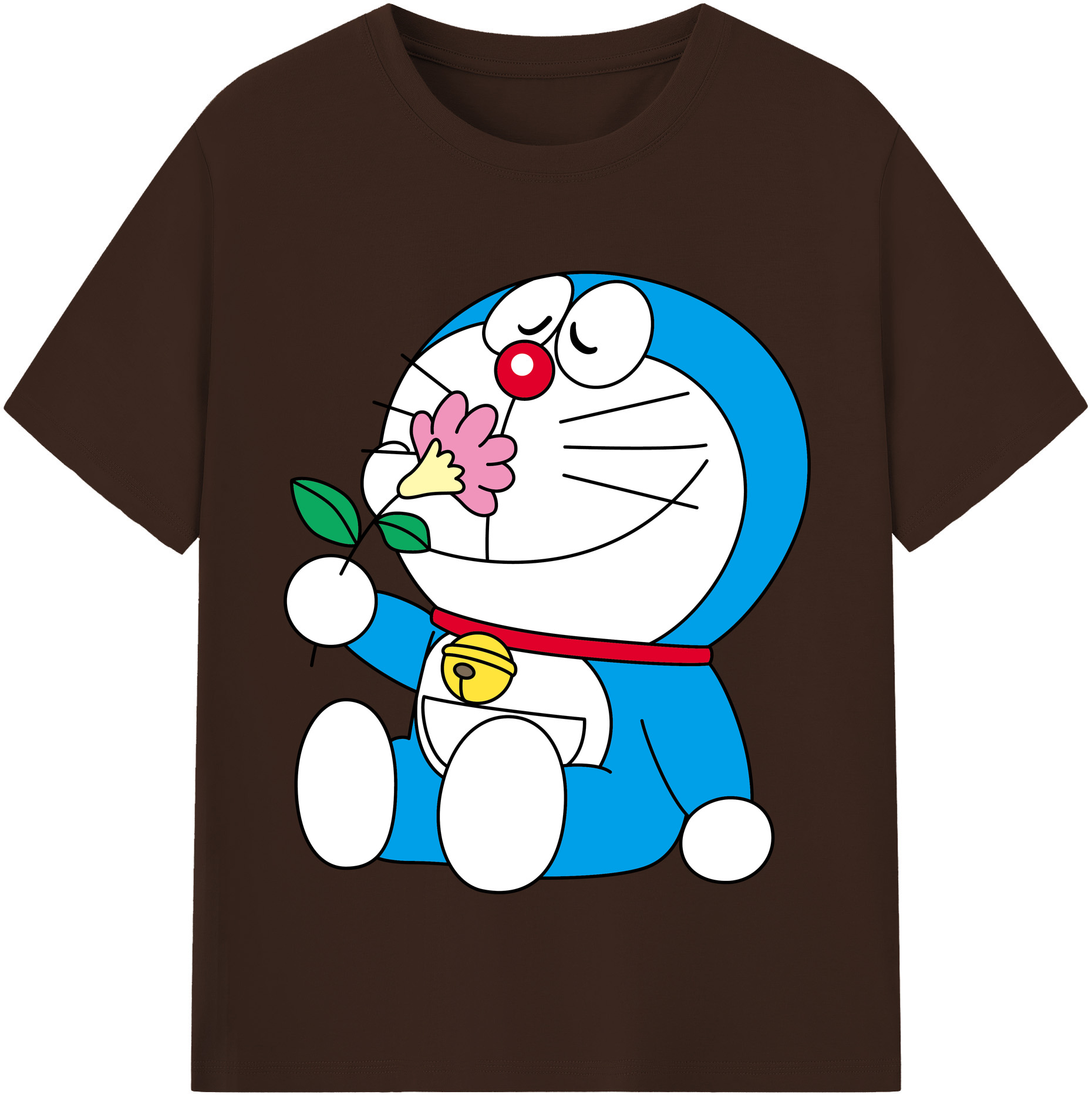 （画像用） ドラえもん Doraemon 綿100％半袖Tシャツ（フロントプリント）