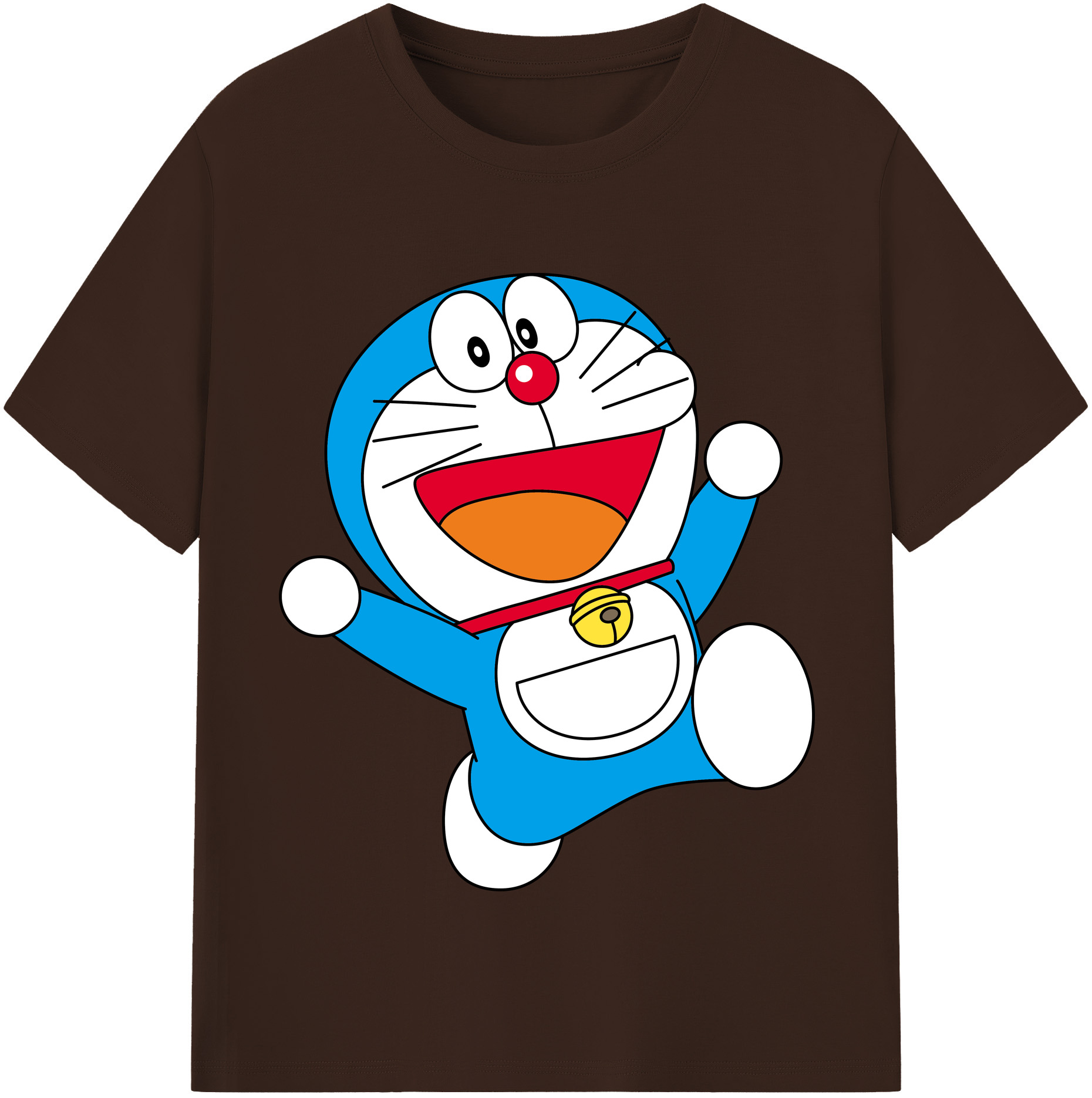 （画像用） ドラえもん Doraemon 綿100％半袖Tシャツ（フロントプリント）