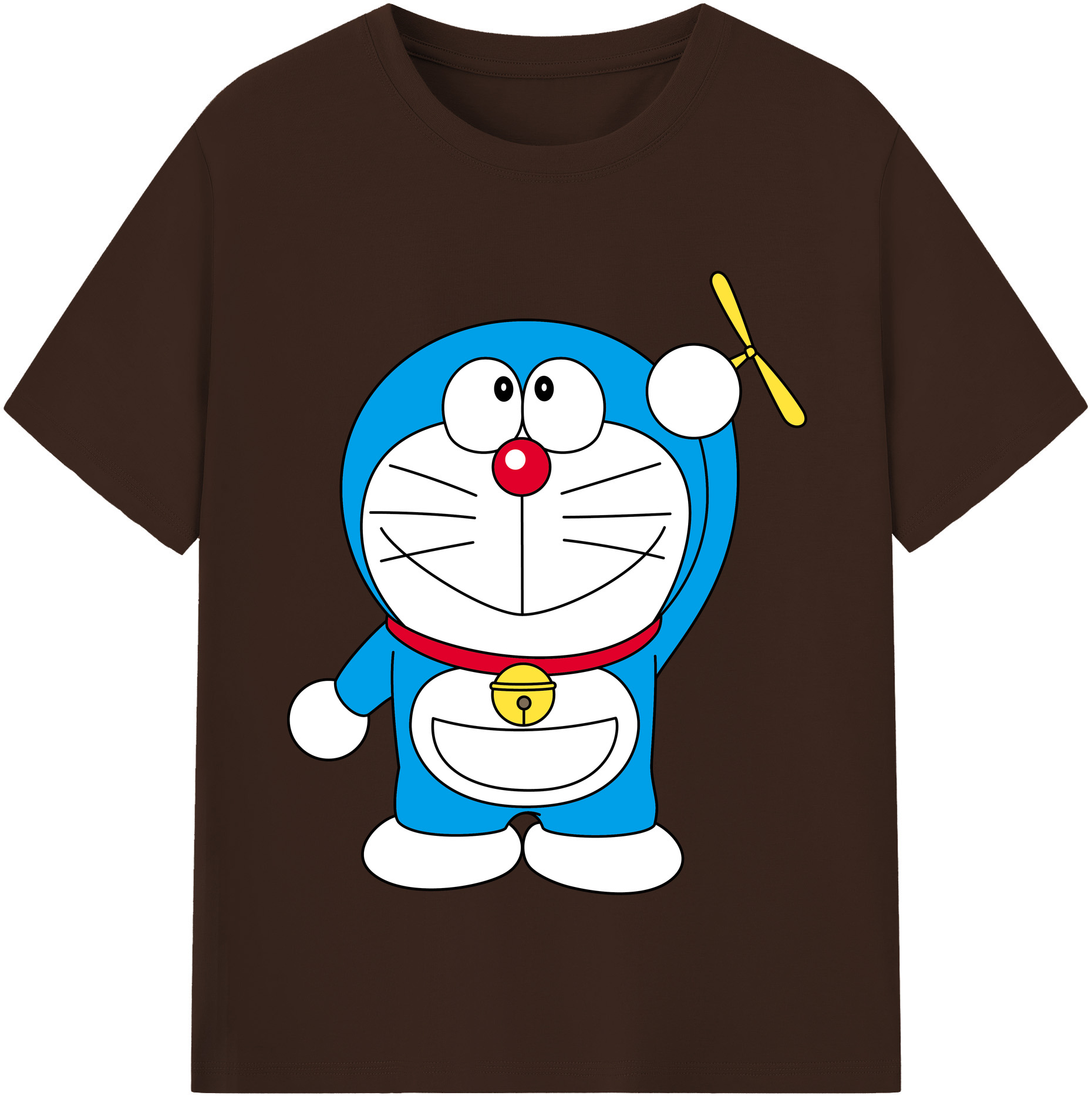 （画像用） ドラえもん Doraemon 綿100％半袖Tシャツ（フロントプリント）