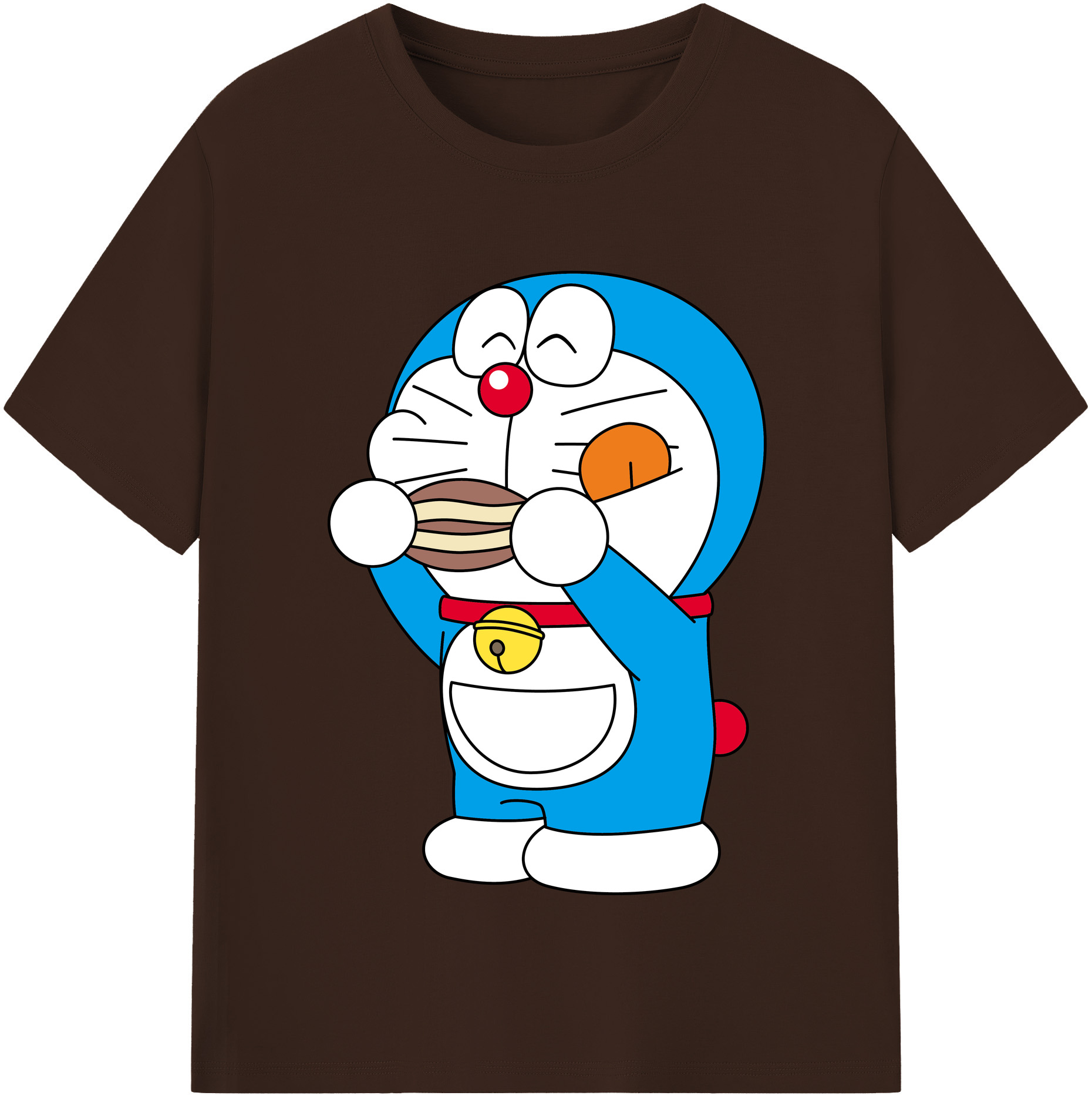 （画像用） ドラえもん Doraemon 綿100％半袖Tシャツ（フロントプリント）