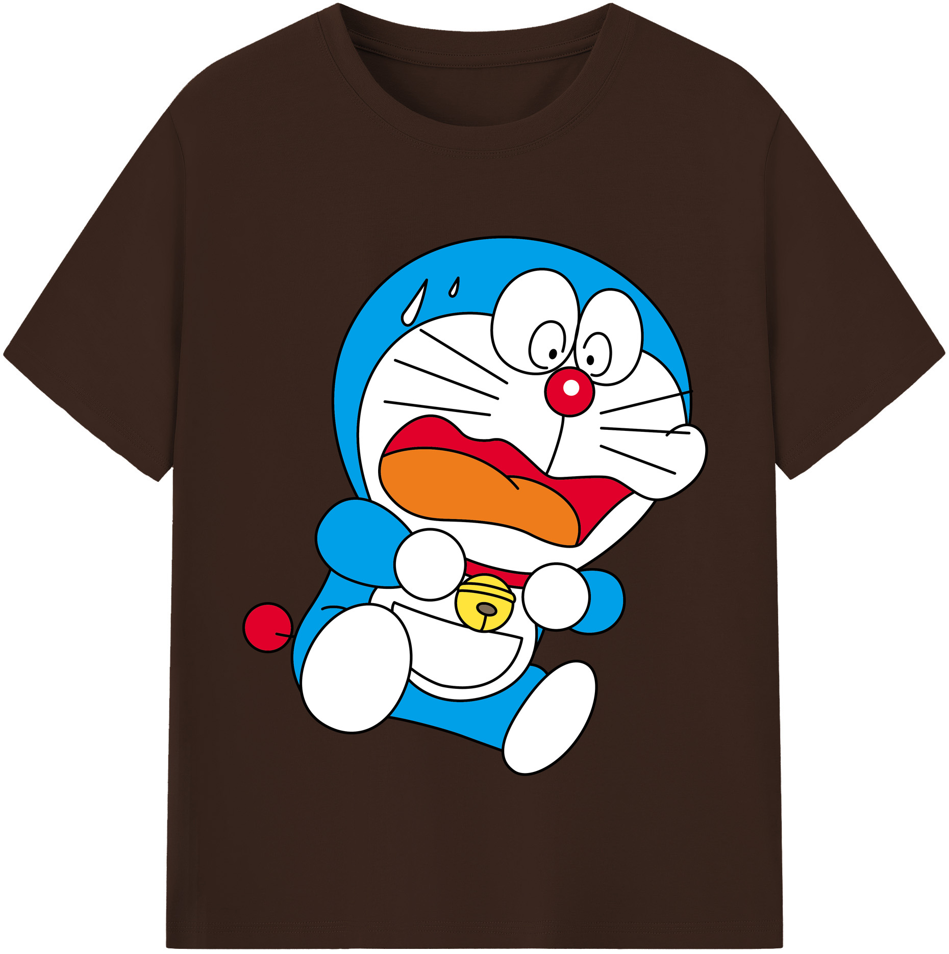 （画像用） ドラえもん Doraemon 綿100％半袖Tシャツ（フロントプリント）