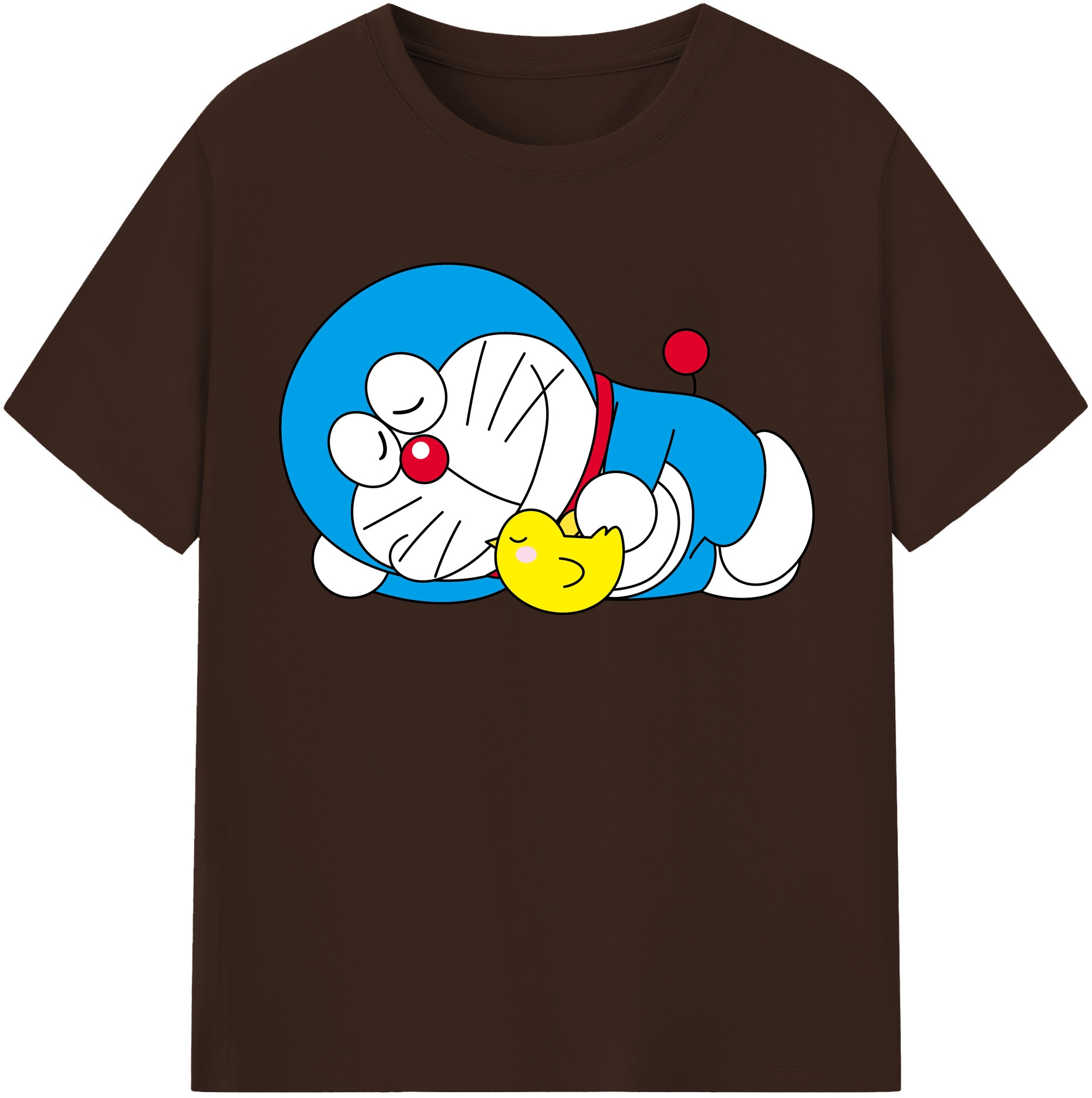 （画像用） ドラえもん Doraemon 綿100％半袖Tシャツ（フロントプリント）