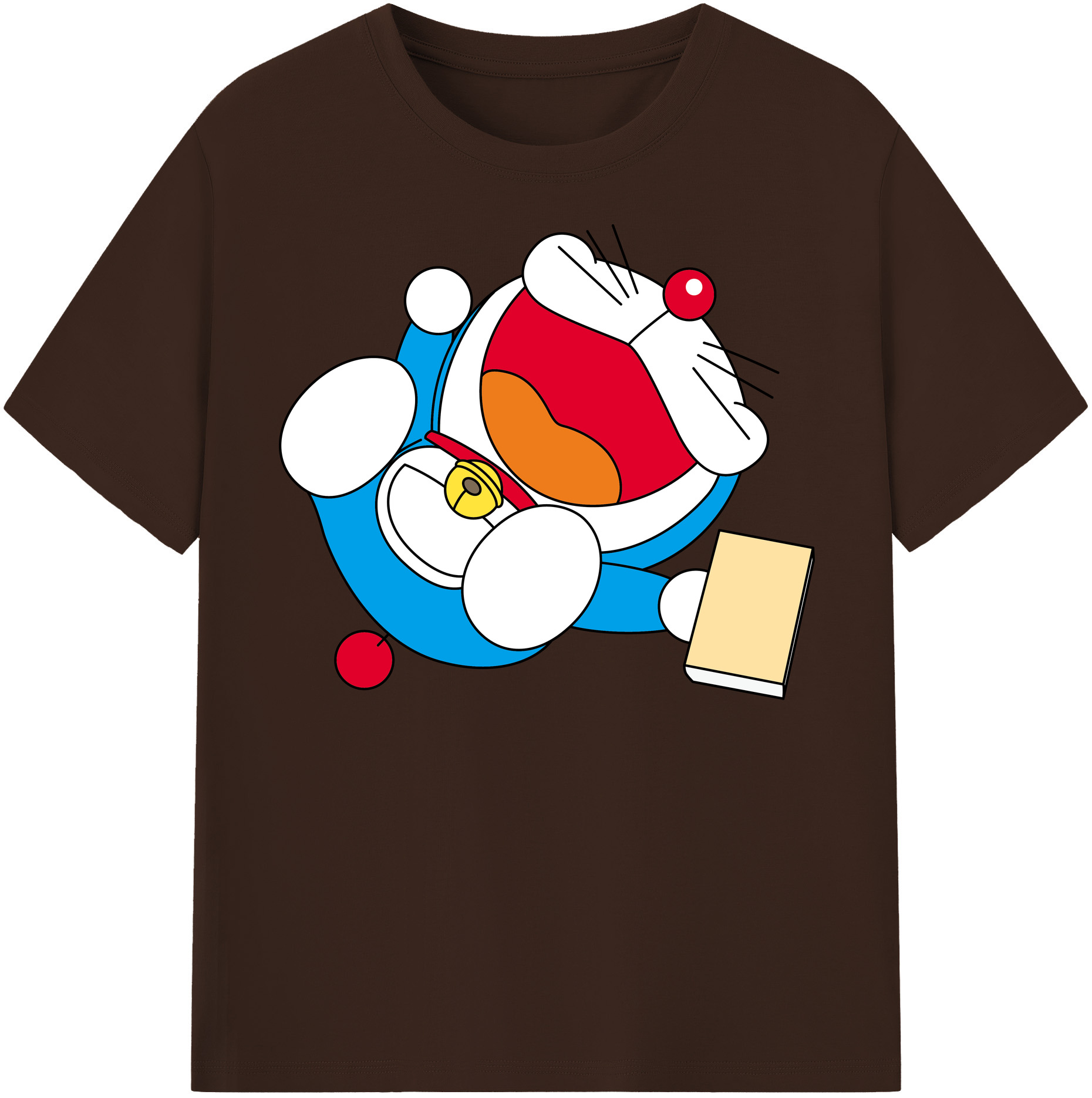 （画像用） ドラえもん Doraemon 綿100％半袖Tシャツ（フロントプリント）