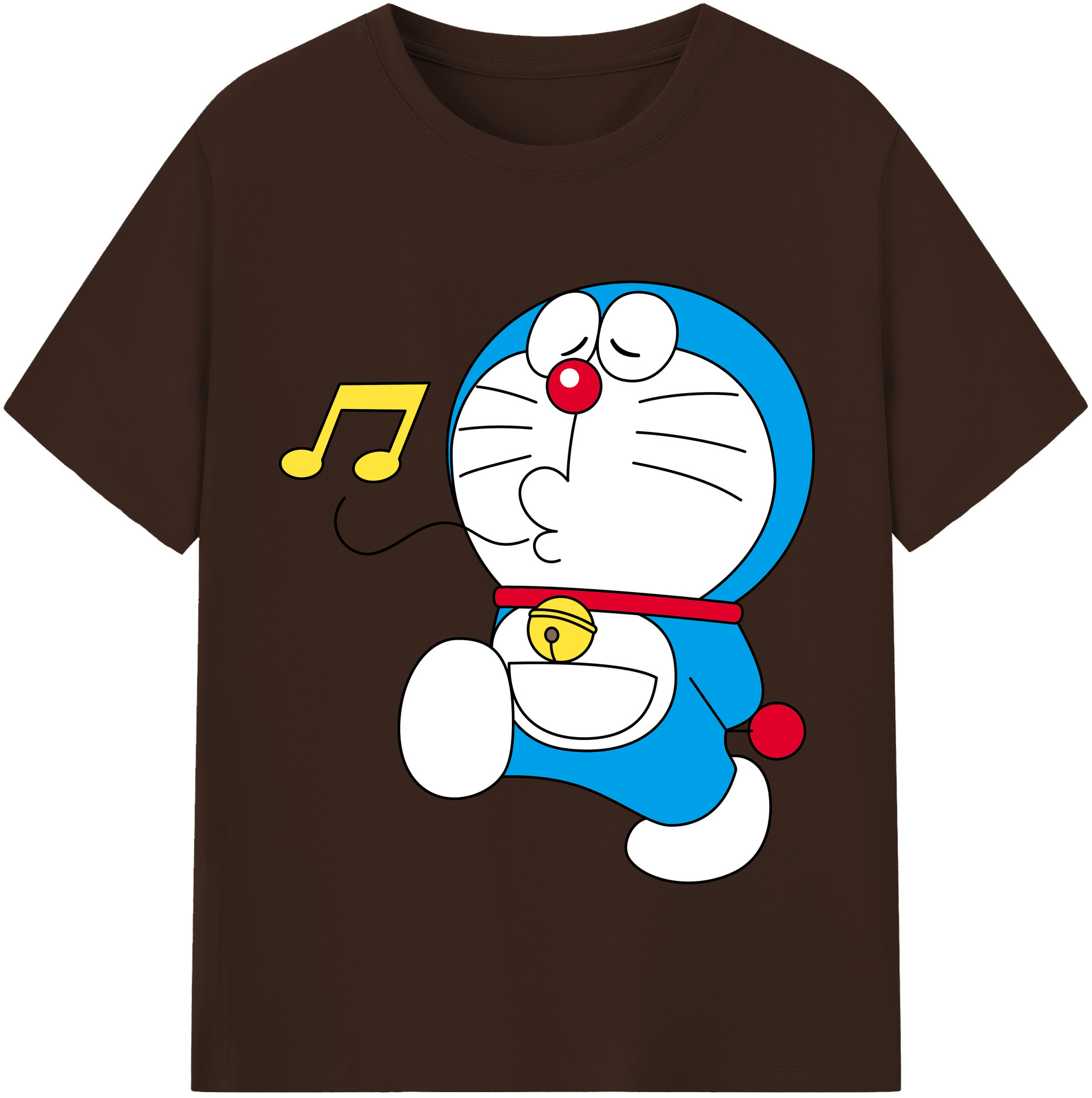（画像用） ドラえもん Doraemon 綿100％半袖Tシャツ（フロントプリント）