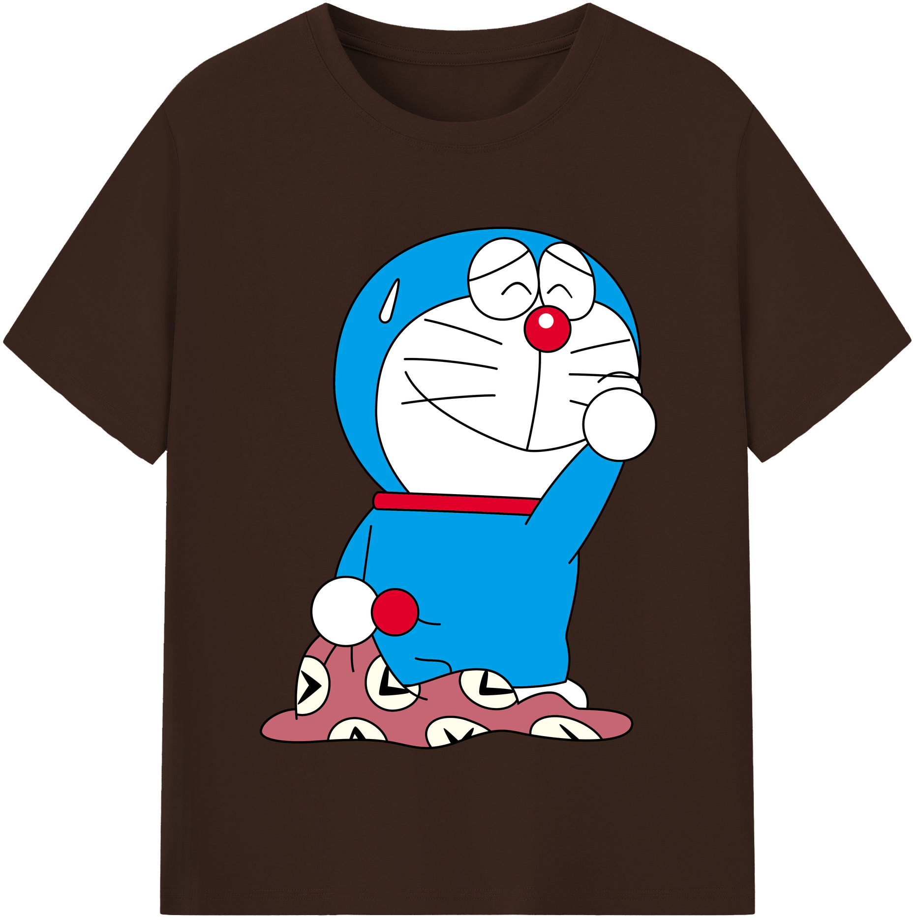 （画像用） ドラえもん Doraemon 綿100％半袖Tシャツ（フロントプリント）