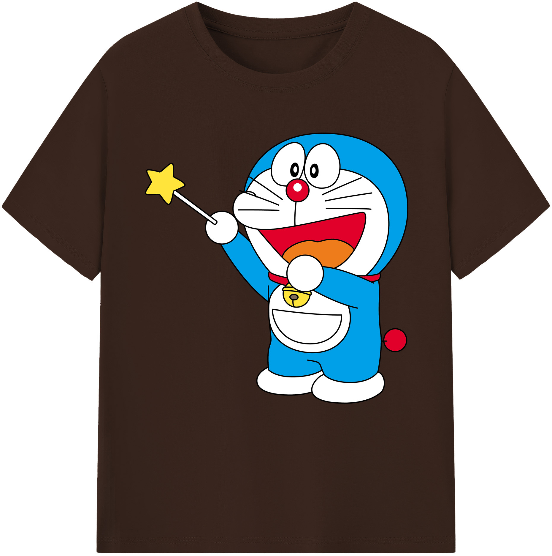 （画像用） ドラえもん Doraemon 綿100％半袖Tシャツ（フロントプリント）