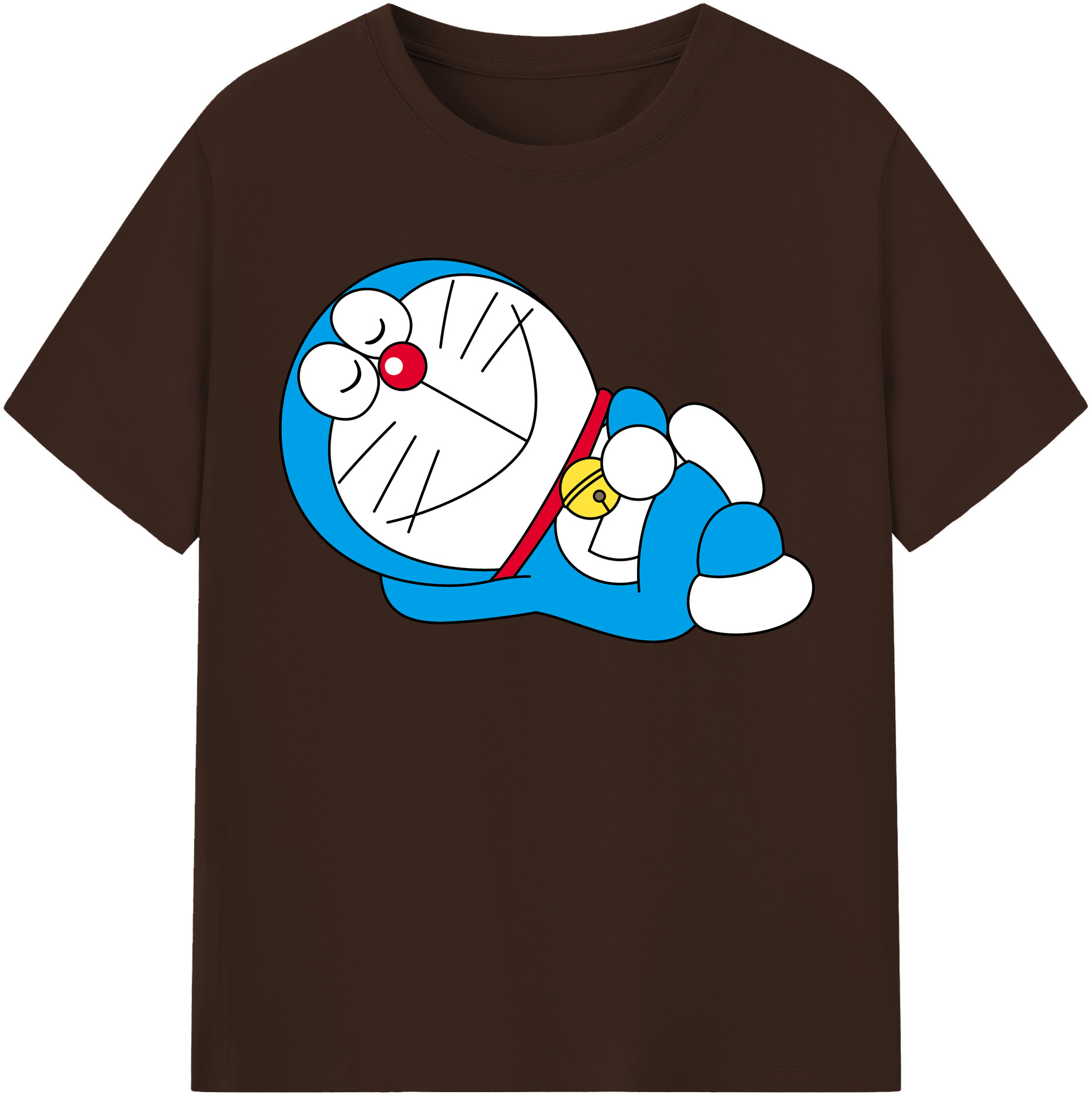（画像用） ドラえもん Doraemon 綿100％半袖Tシャツ（フロントプリント）