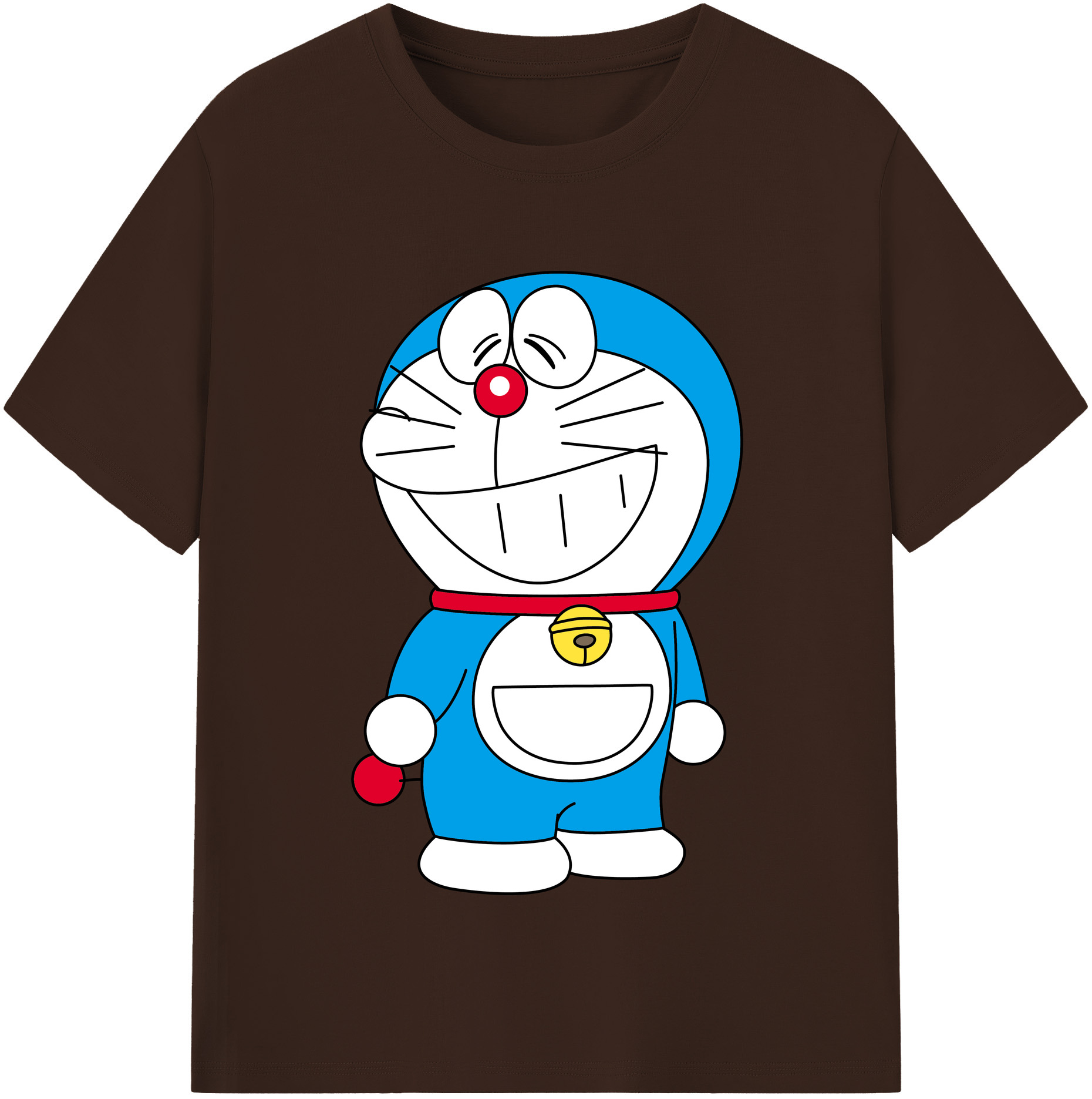 （画像用） ドラえもん Doraemon 綿100％半袖Tシャツ（フロントプリント）