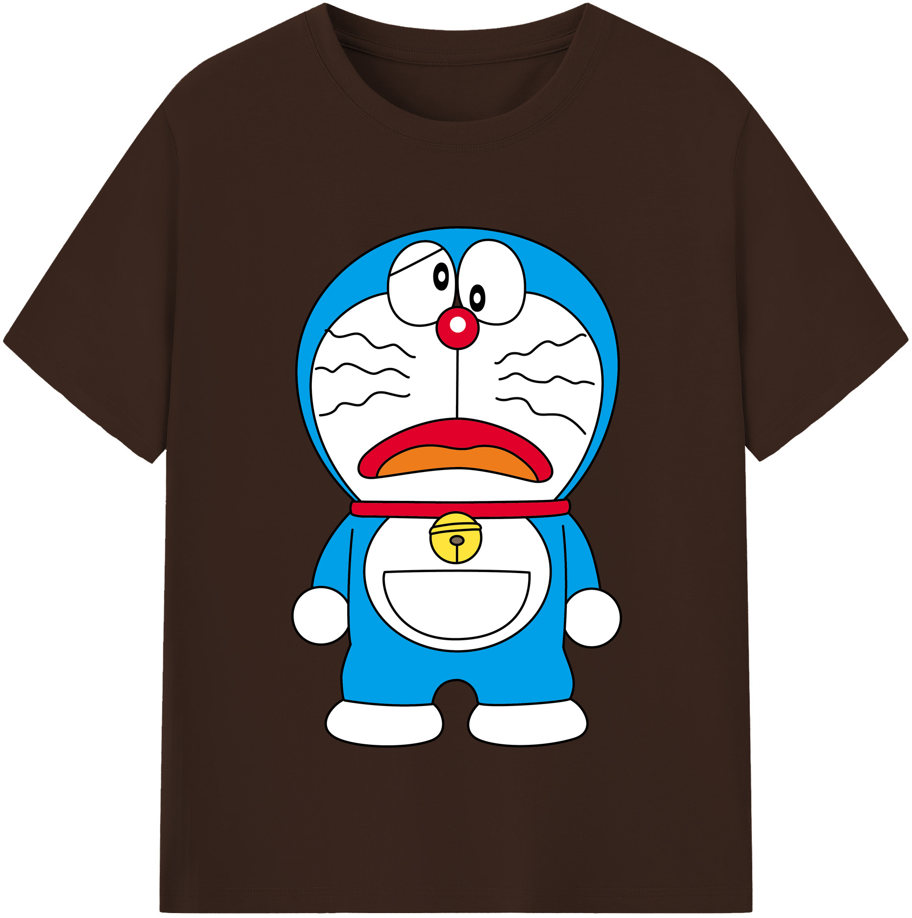 （画像用） ドラえもん Doraemon 綿100％半袖Tシャツ（フロントプリント）