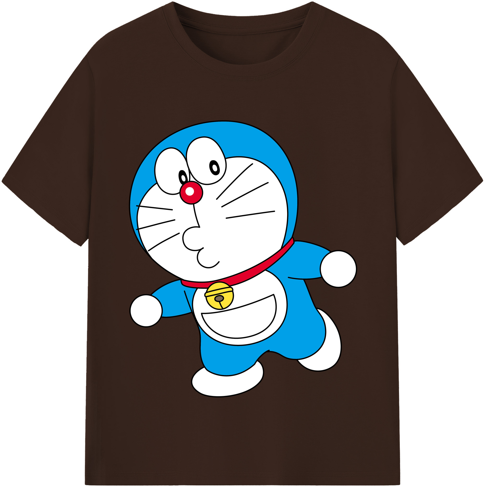（画像用） ドラえもん Doraemon 綿100％半袖Tシャツ（フロントプリント）