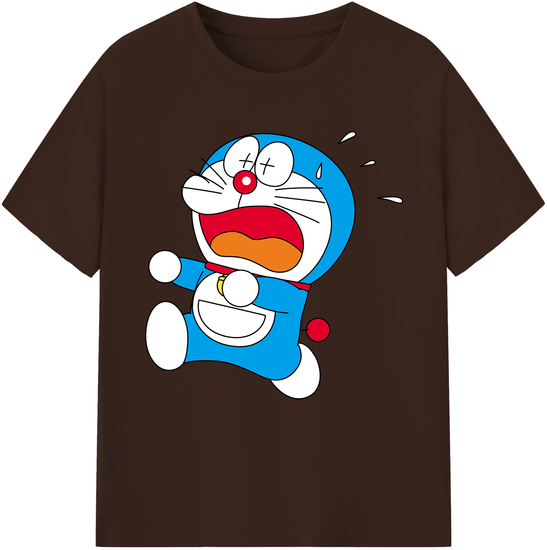 （画像用） ドラえもん Doraemon 綿100％半袖Tシャツ（フロントプリント）