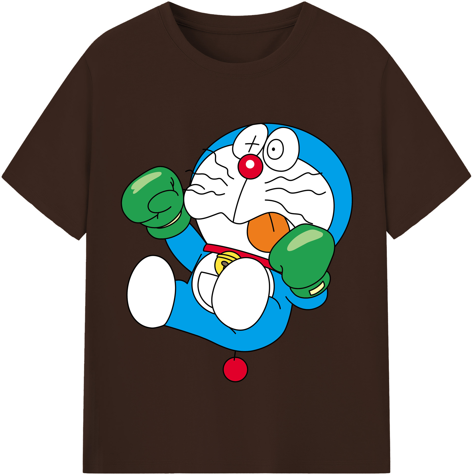 （画像用） ドラえもん Doraemon 綿100％半袖Tシャツ（フロントプリント）