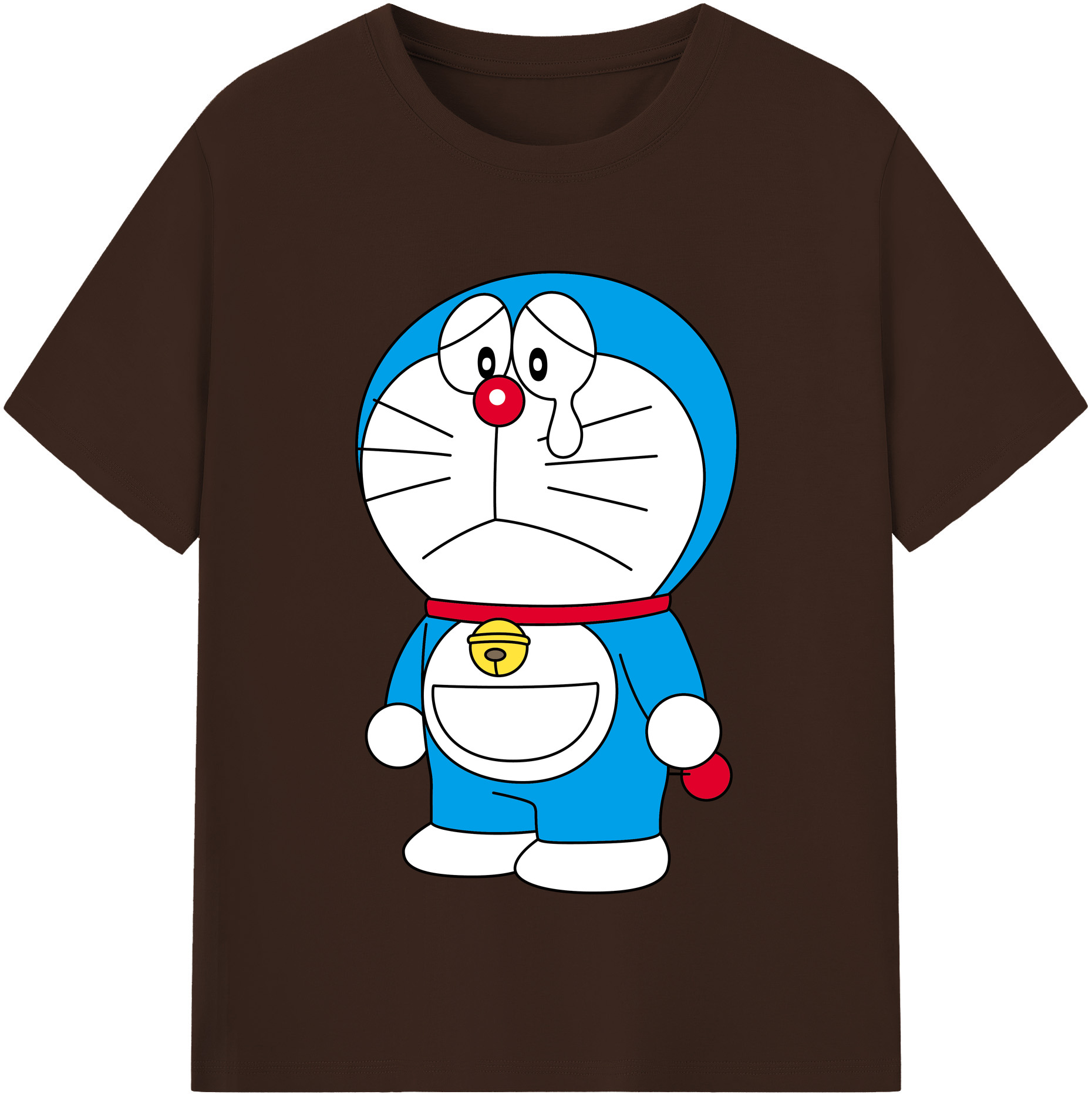 （画像用） ドラえもん Doraemon 綿100％半袖Tシャツ（フロントプリント）