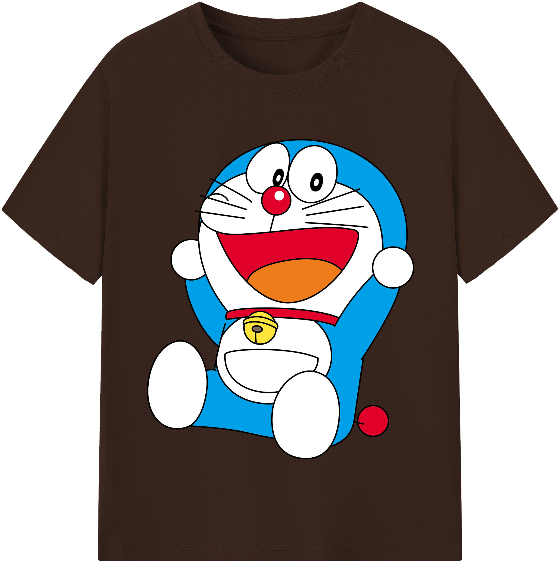 （画像用） ドラえもん Doraemon 綿100％半袖Tシャツ（フロントプリント）