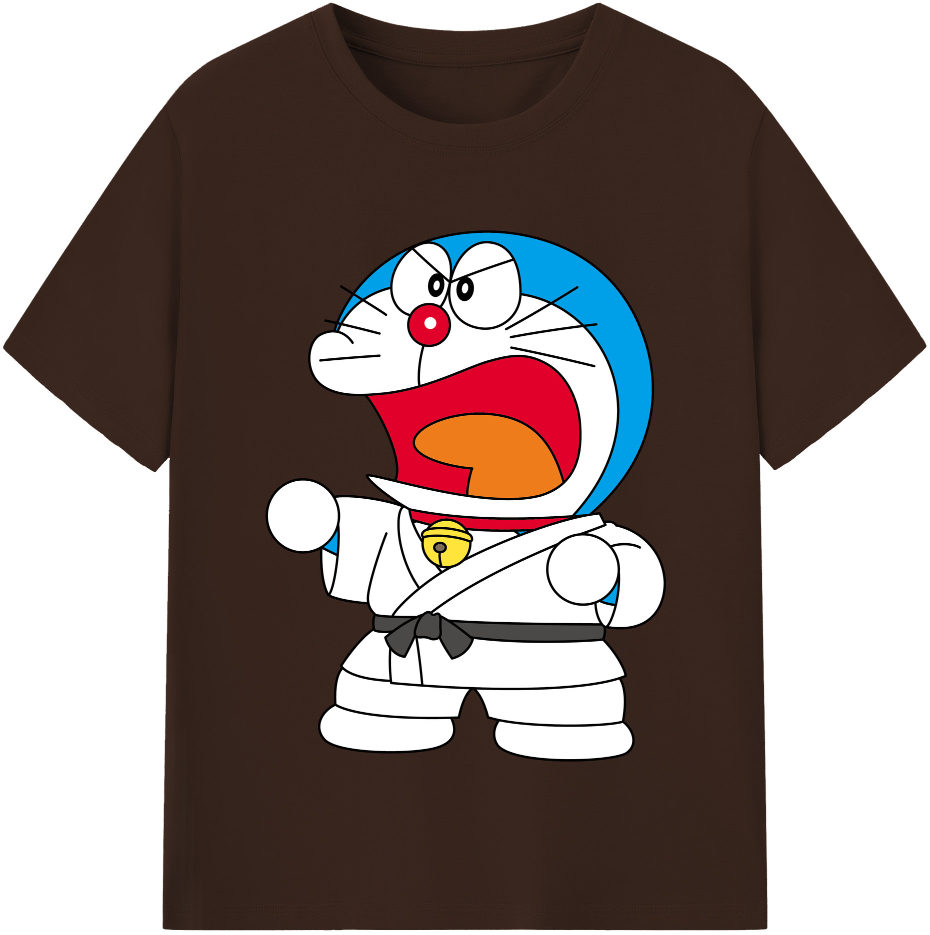 （画像用） ドラえもん Doraemon 綿100％半袖Tシャツ（フロントプリント）