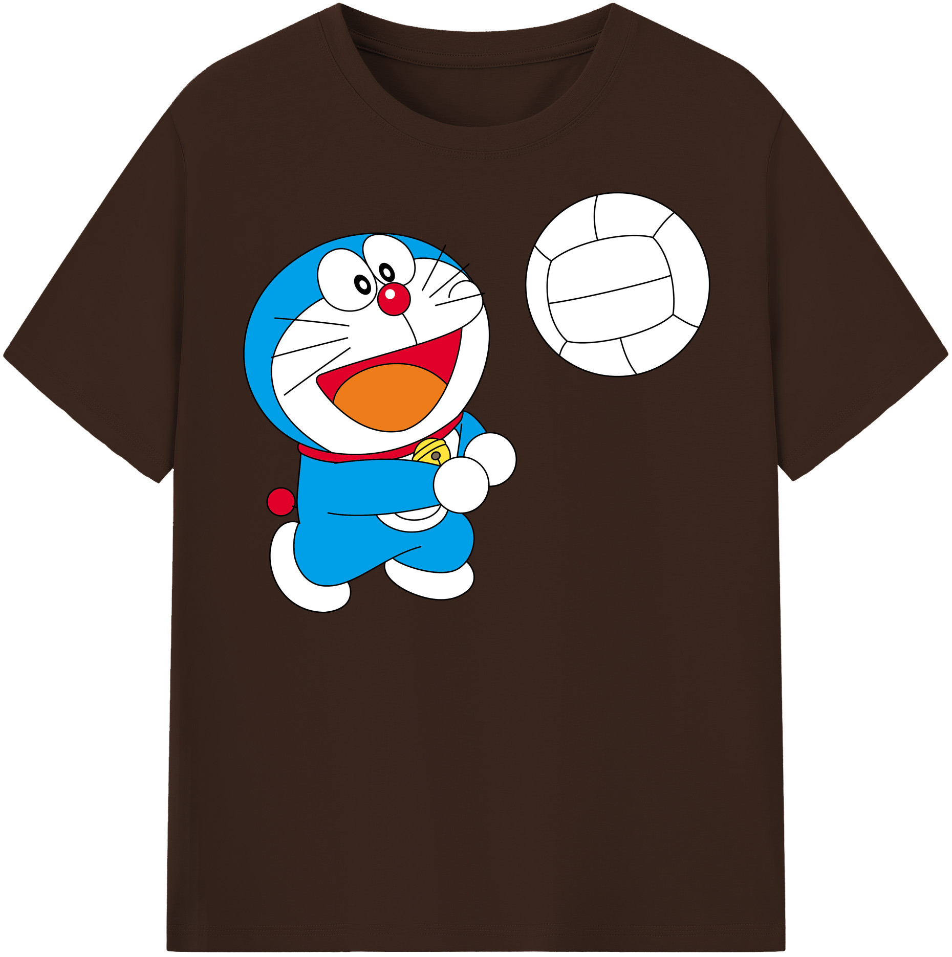 （画像用） ドラえもん Doraemon 綿100％半袖Tシャツ（フロントプリント）