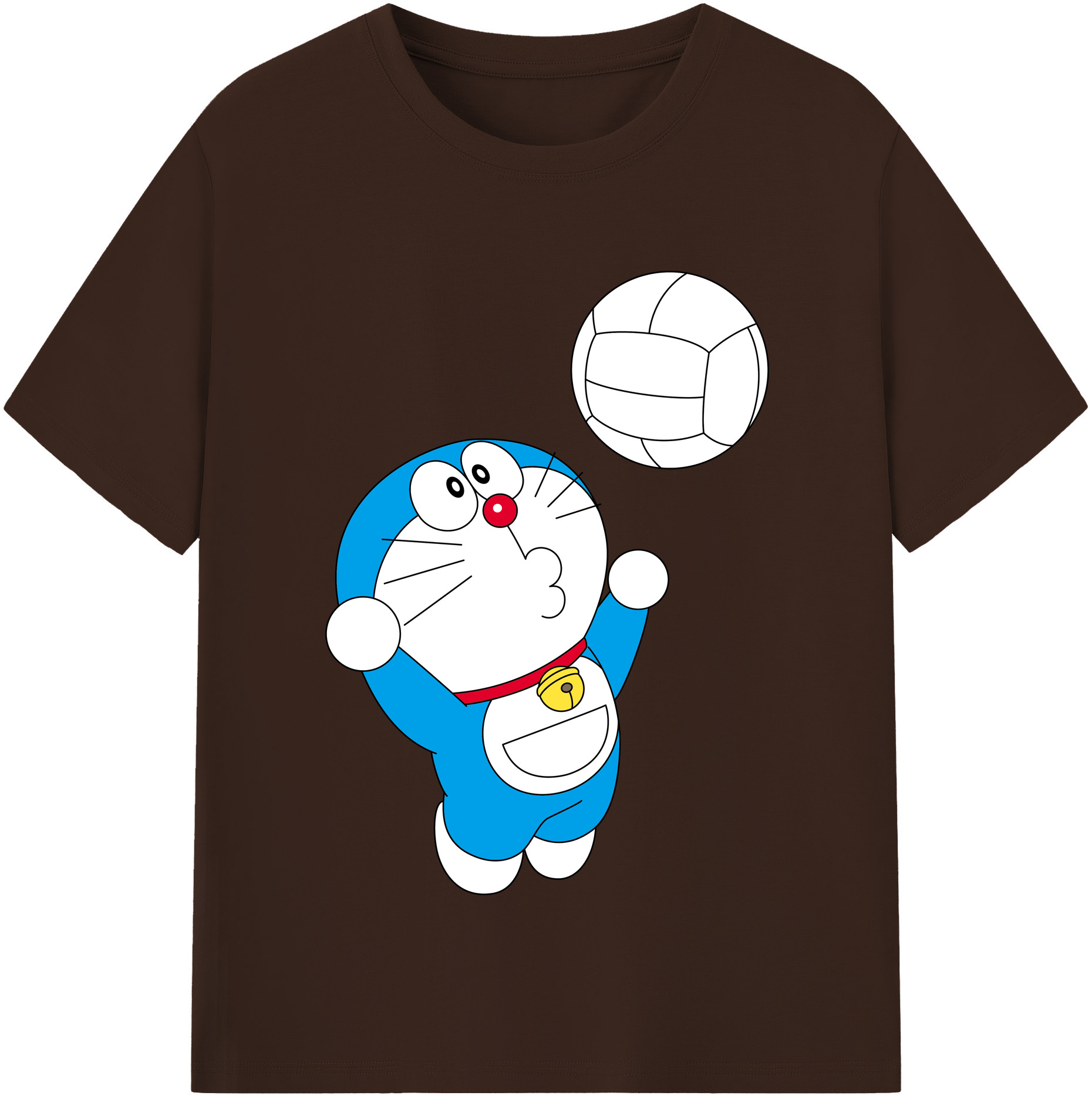 （画像用） ドラえもん Doraemon 綿100％半袖Tシャツ（フロントプリント）