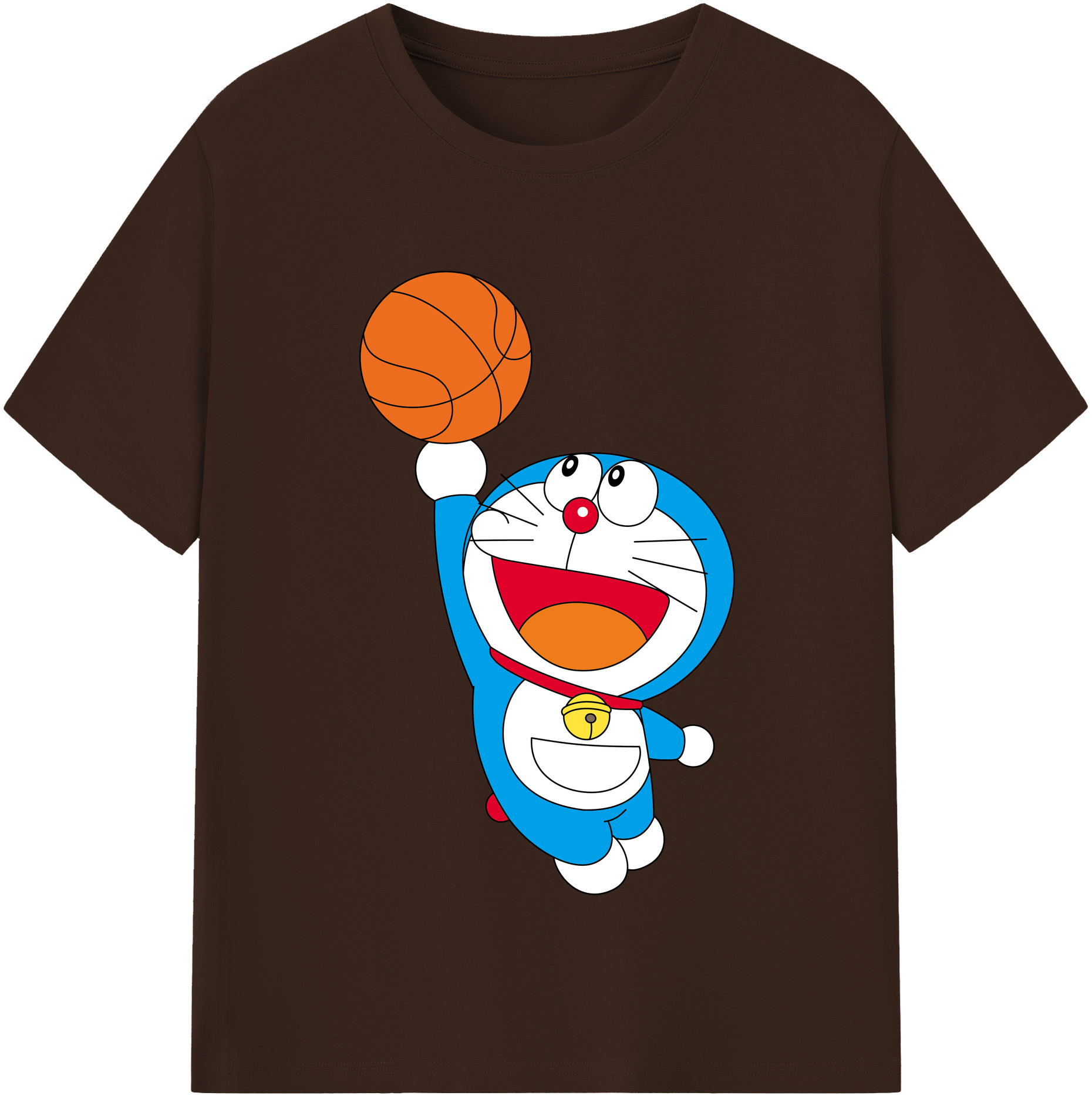 （画像用） ドラえもん Doraemon 綿100％半袖Tシャツ（フロントプリント）
