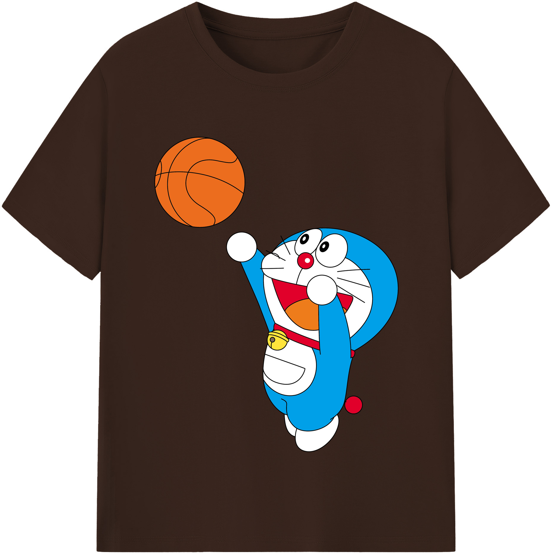 （画像用） ドラえもん Doraemon 綿100％半袖Tシャツ（フロントプリント）