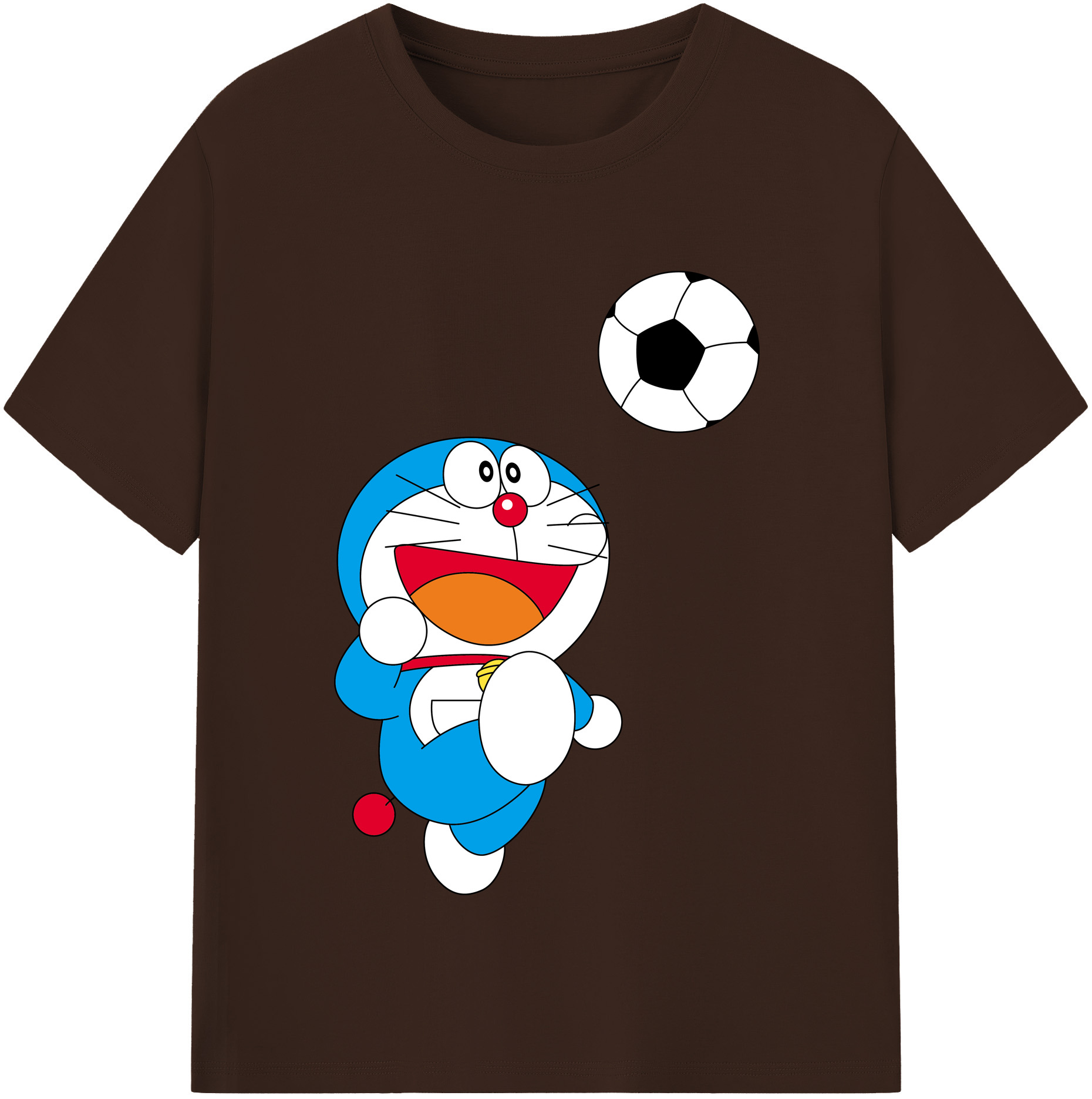 （画像用） ドラえもん Doraemon 綿100％半袖Tシャツ（フロントプリント）