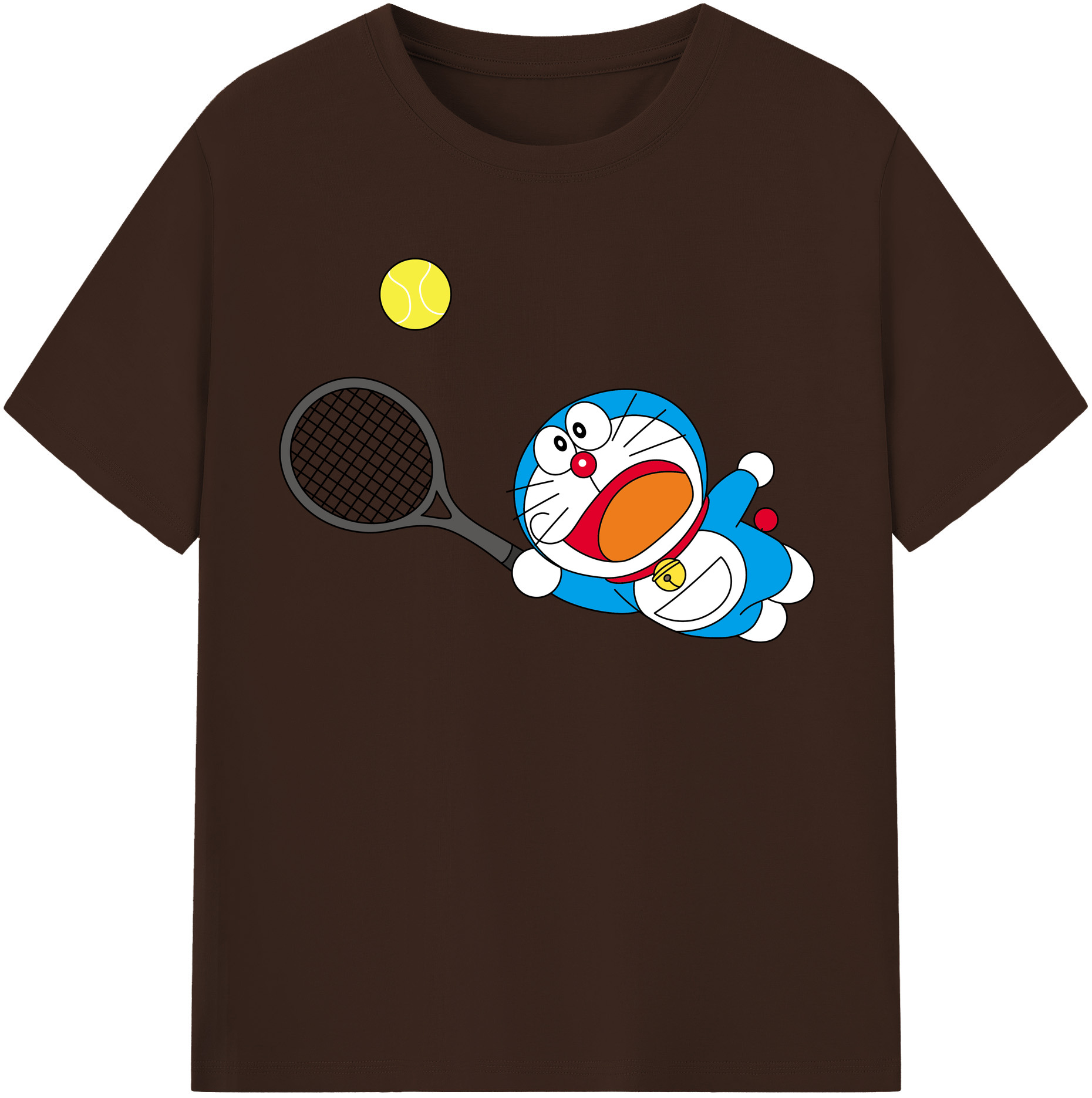 （画像用） ドラえもん Doraemon 綿100％半袖Tシャツ（フロントプリント）