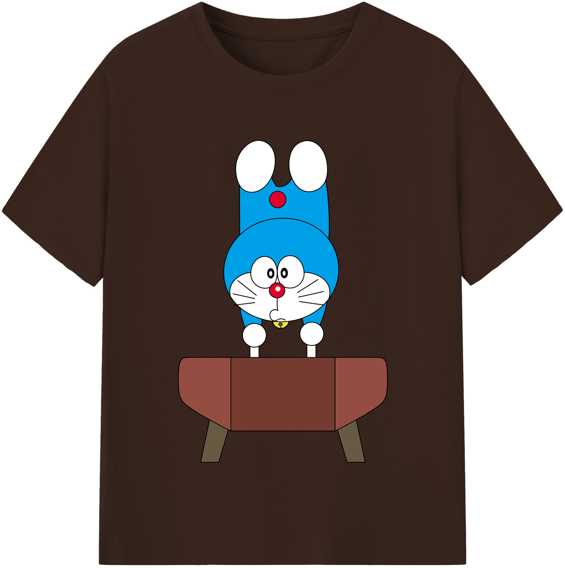 （画像用） ドラえもん Doraemon 綿100％半袖Tシャツ（フロントプリント）