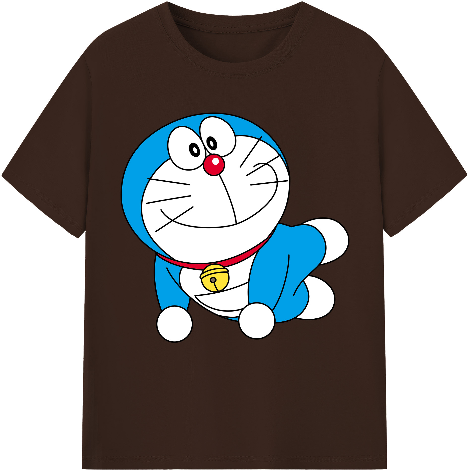 （画像用） ドラえもん Doraemon 綿100％半袖Tシャツ（フロントプリント）