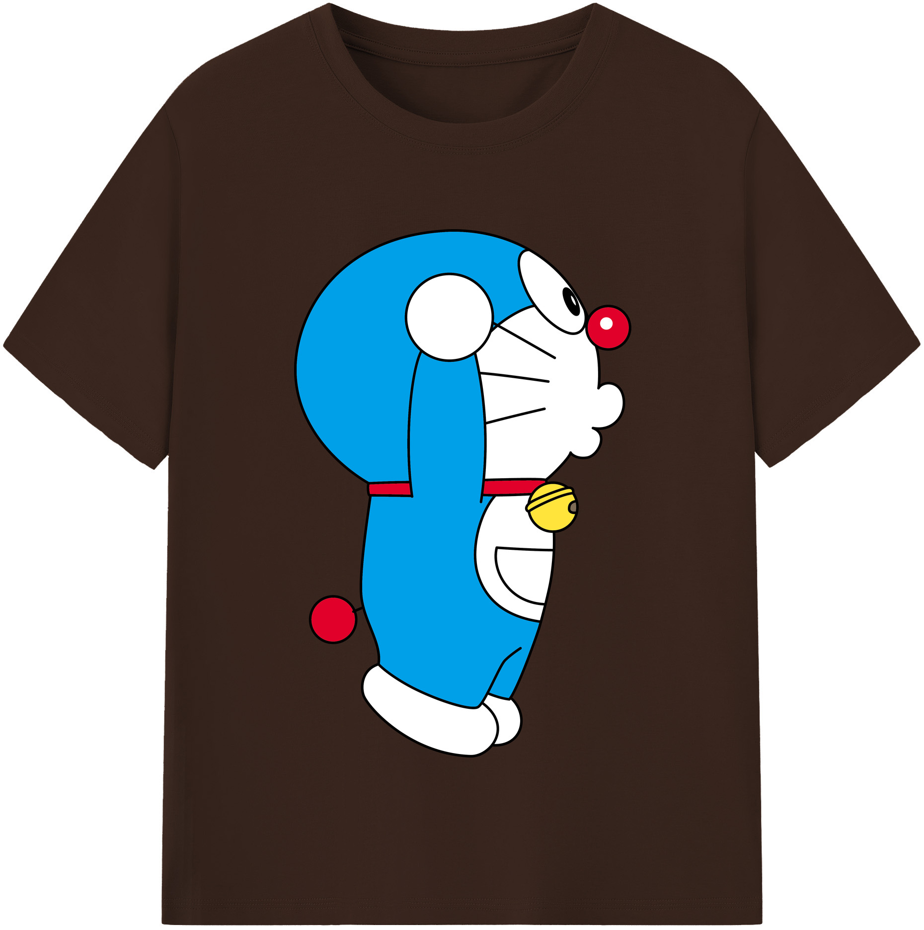 （画像用） ドラえもん Doraemon 綿100％半袖Tシャツ（フロントプリント）
