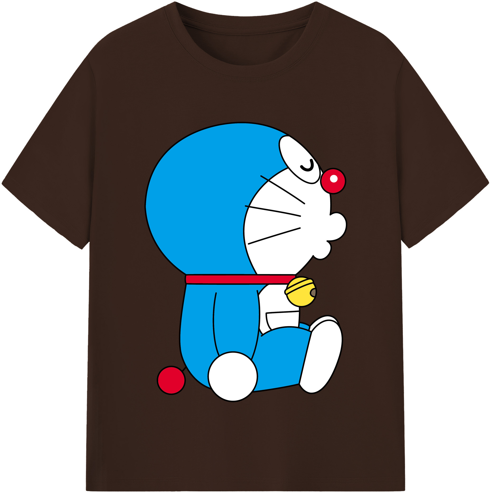（画像用） ドラえもん Doraemon 綿100％半袖Tシャツ（フロントプリント）