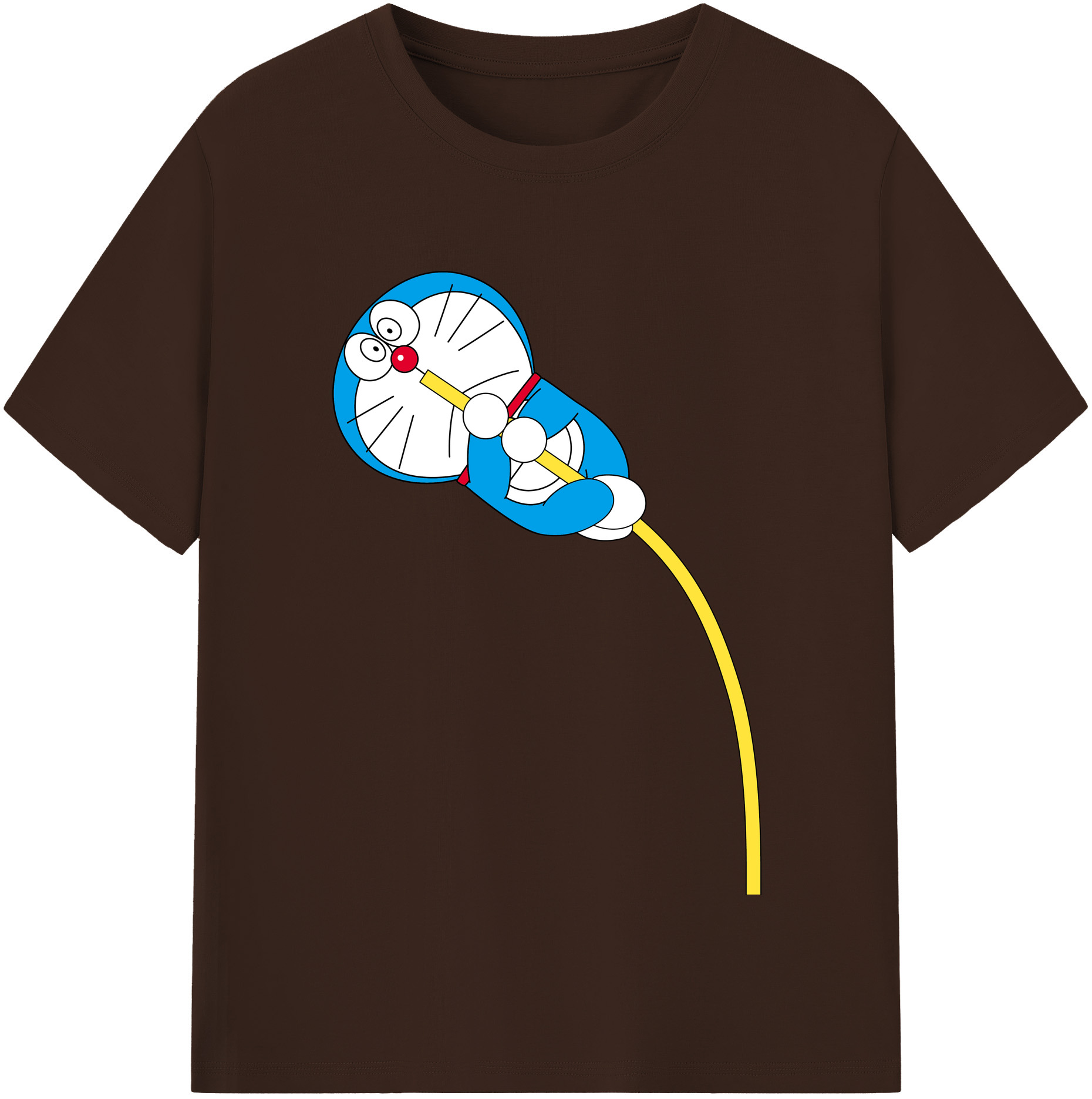 （画像用） ドラえもん Doraemon 綿100％半袖Tシャツ（フロントプリント）