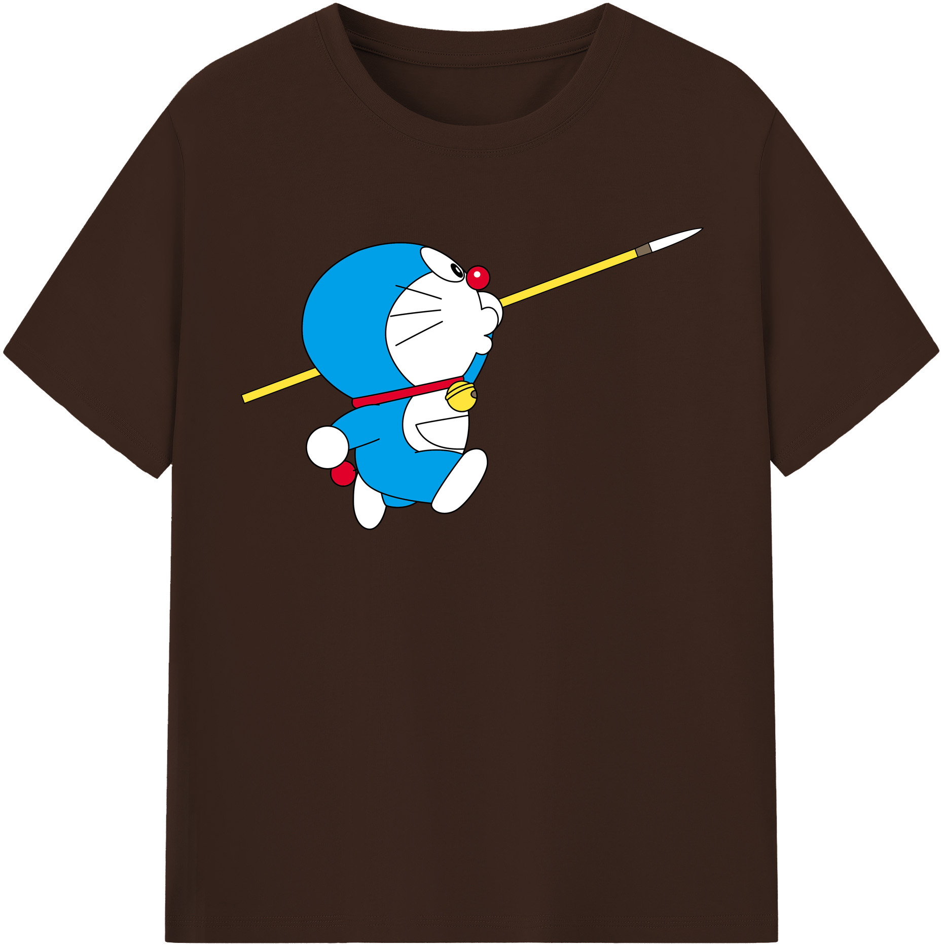 （画像用） ドラえもん Doraemon 綿100％半袖Tシャツ（フロントプリント）