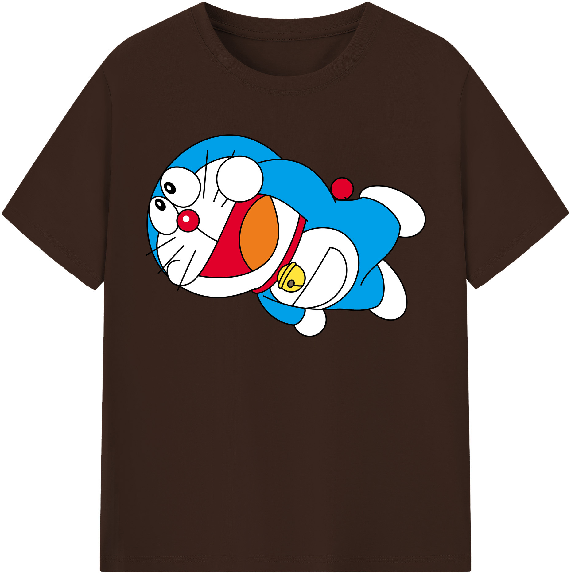 （画像用） ドラえもん Doraemon 綿100％半袖Tシャツ（フロントプリント）